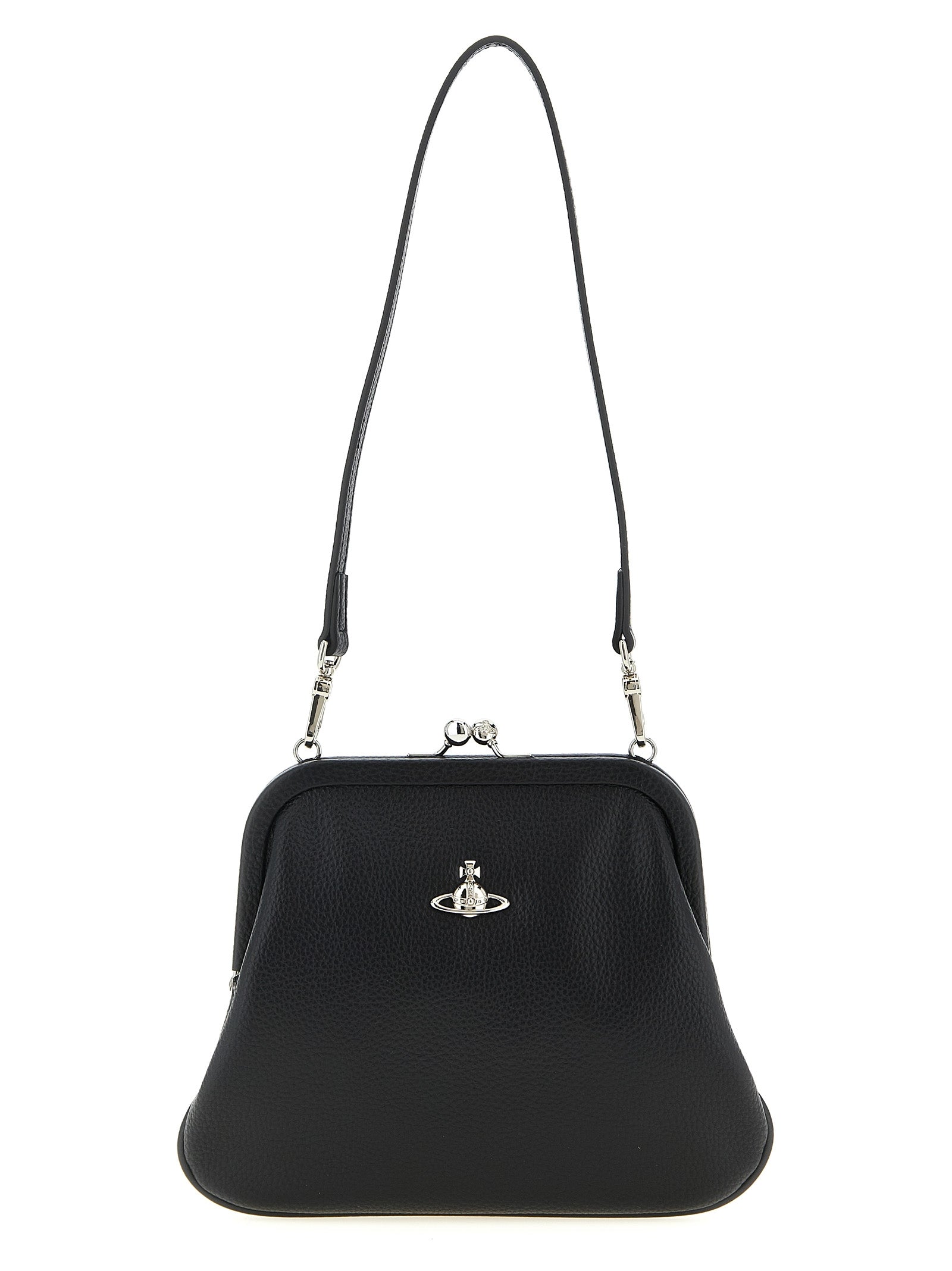 Black Polyethylene Clutch Bag