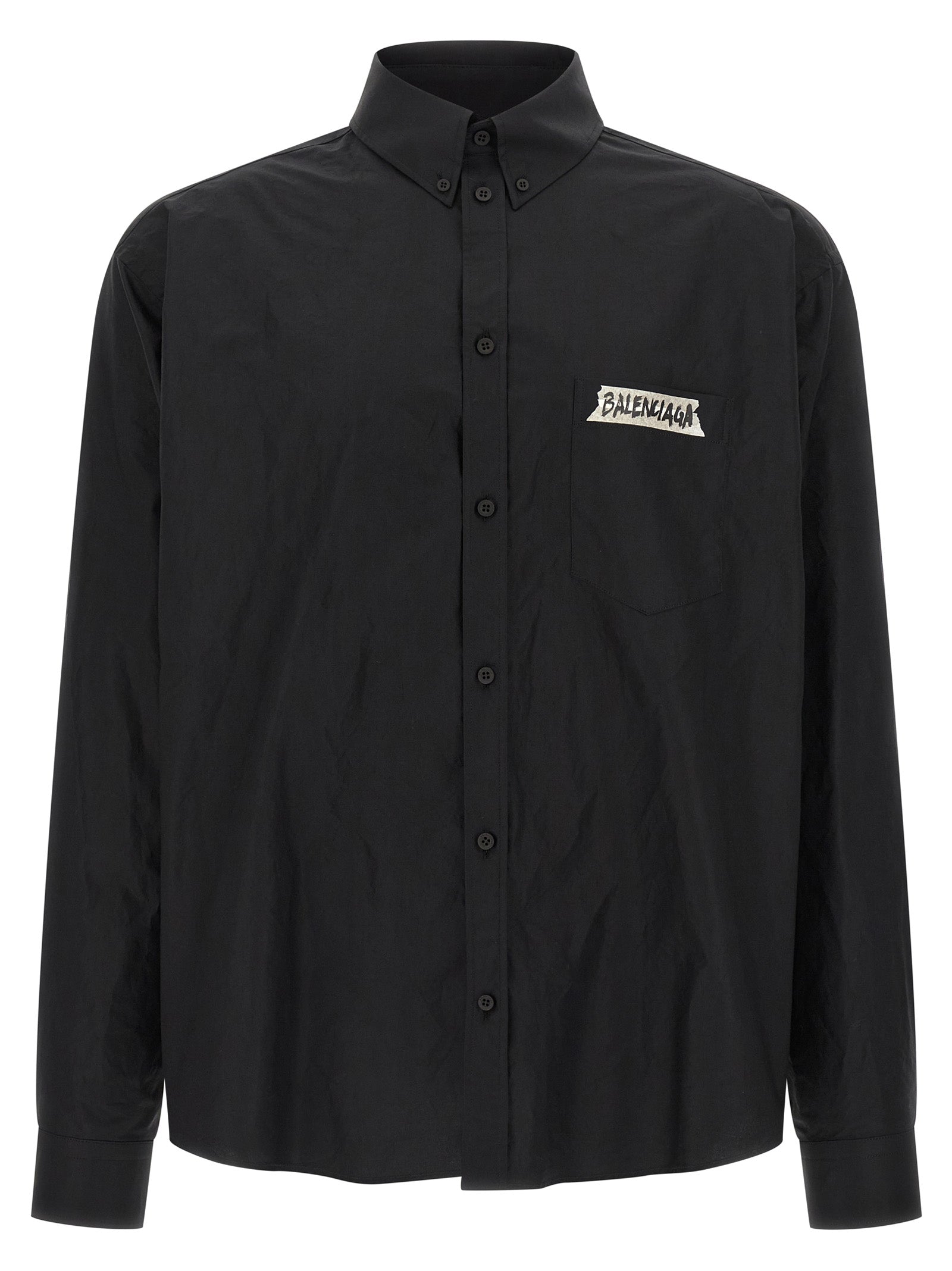 Black Cotton Blouse