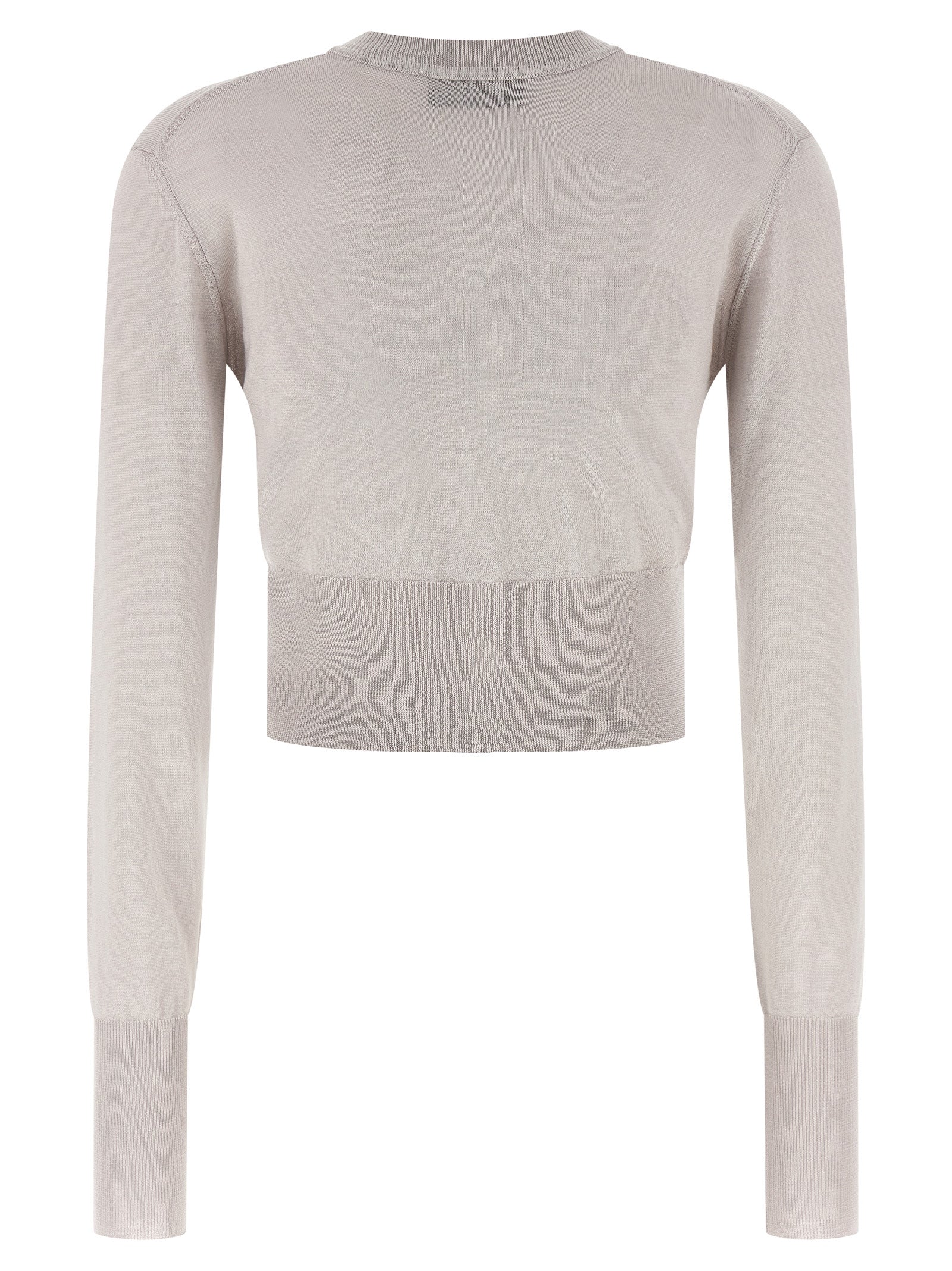 Gray Wool Cardigan