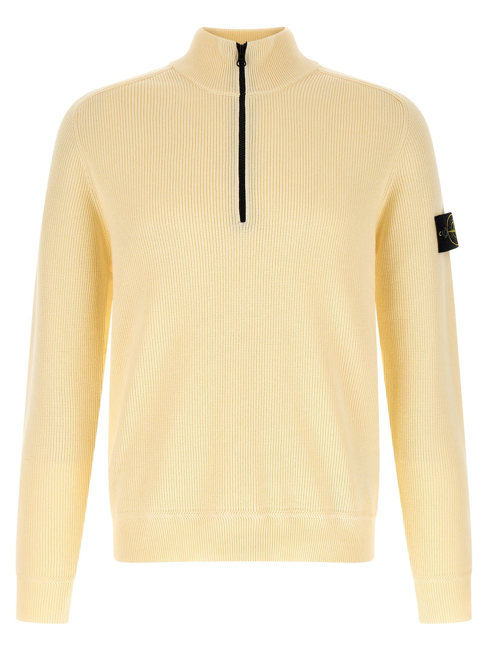 Beige Cotton Cardigan
