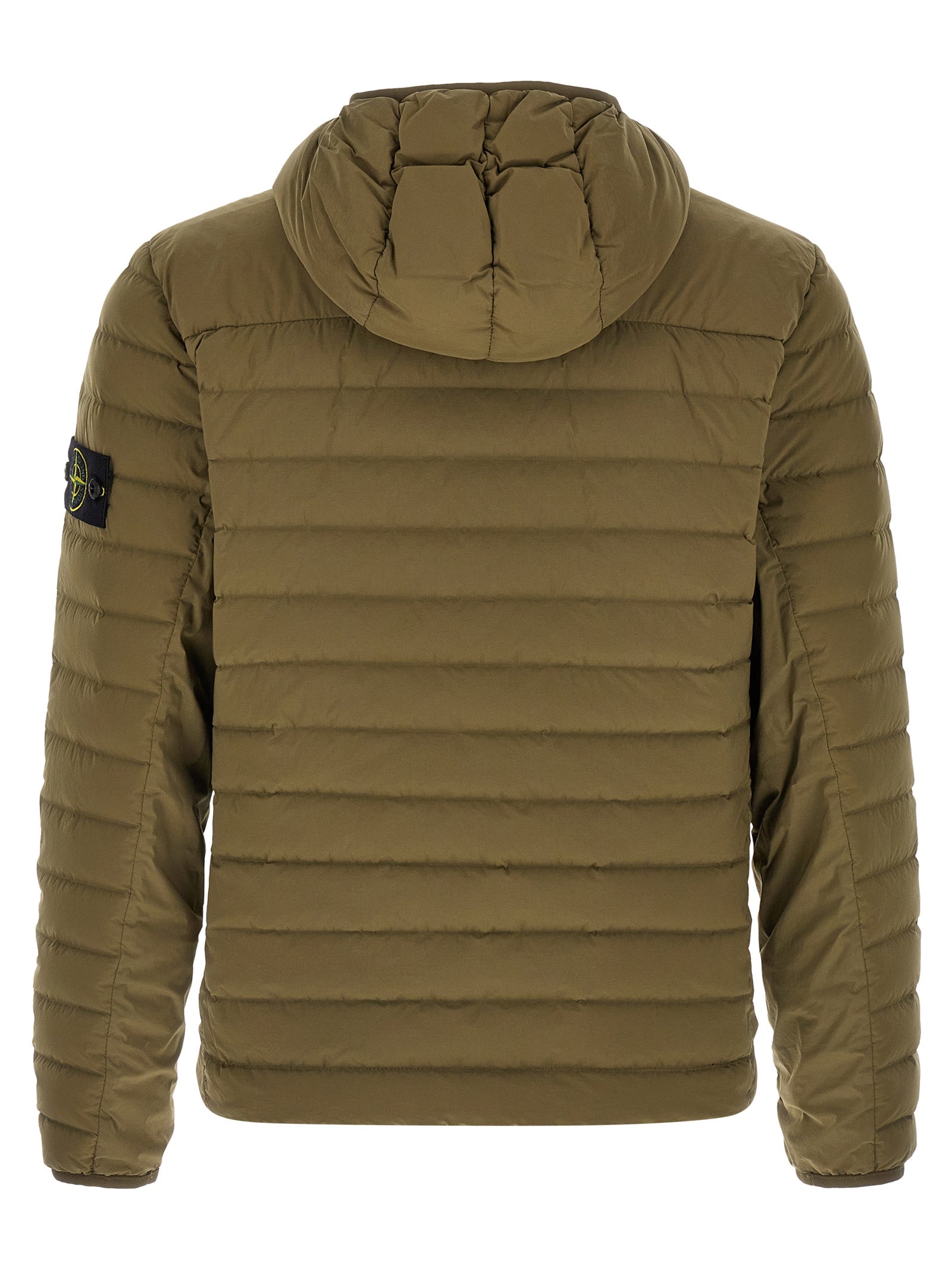 Bicolor Polyamide Full-Length Jacket