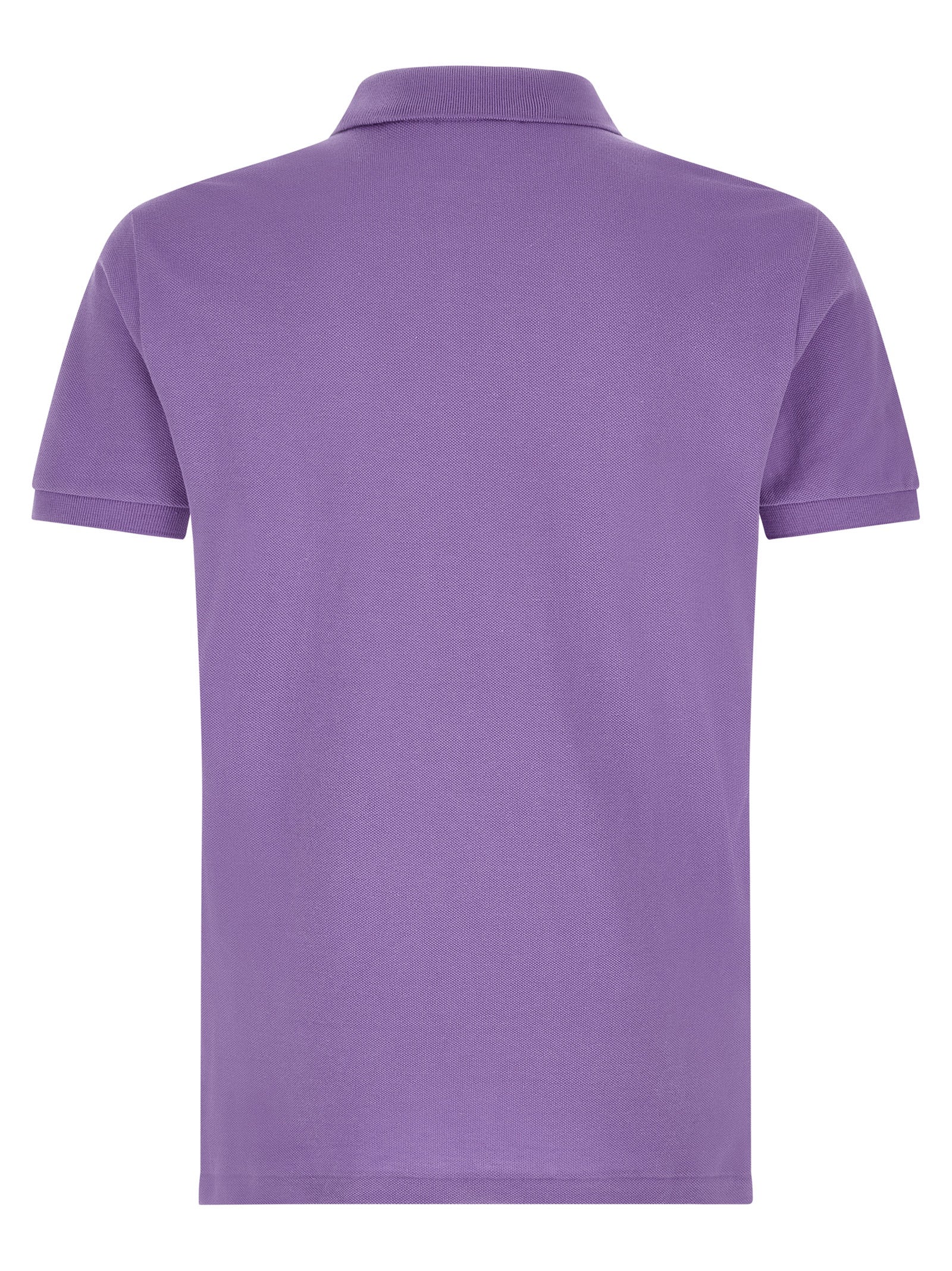 Purple Cotton Polo Shirt
