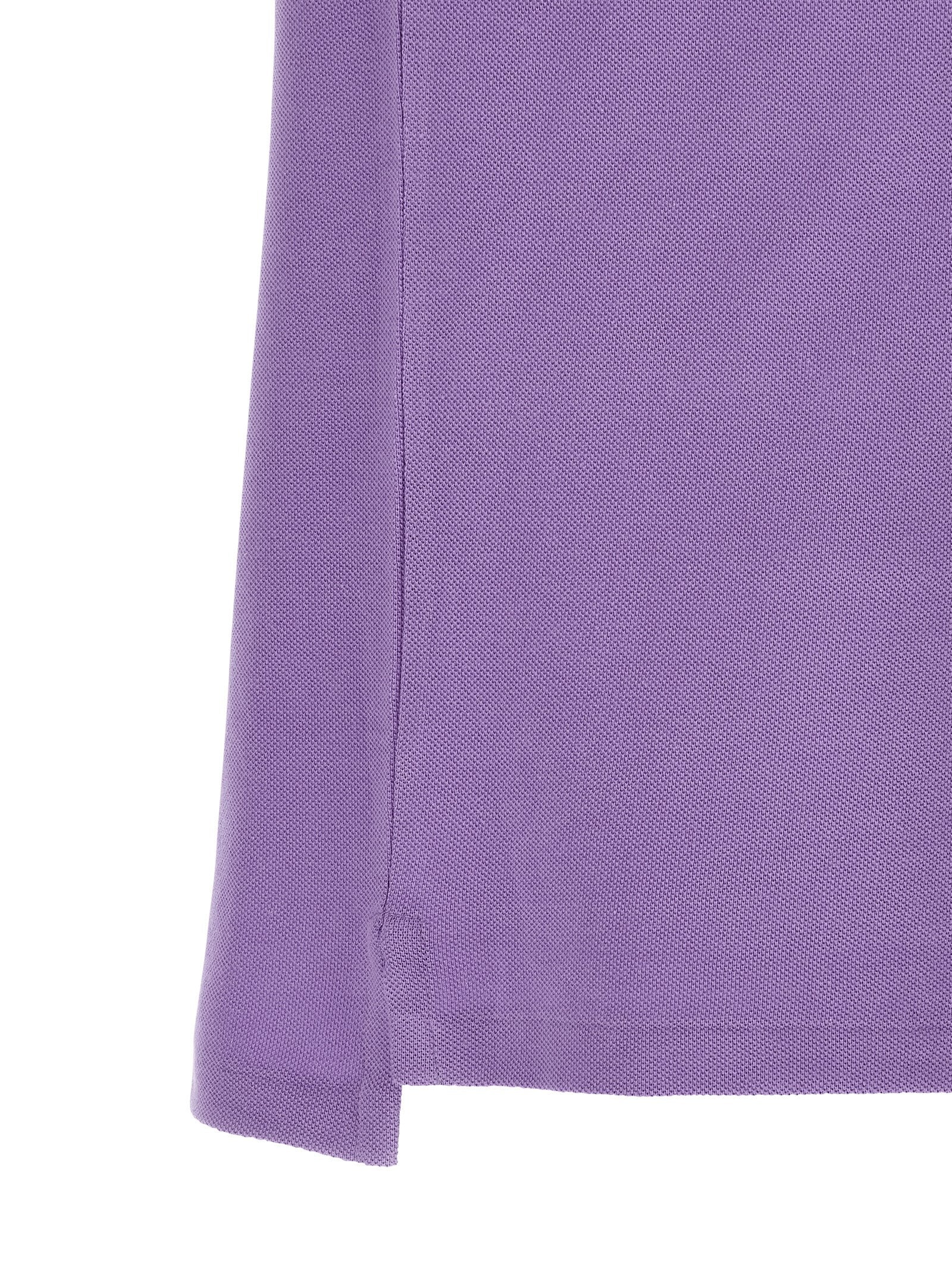 Purple Cotton Polo Shirt