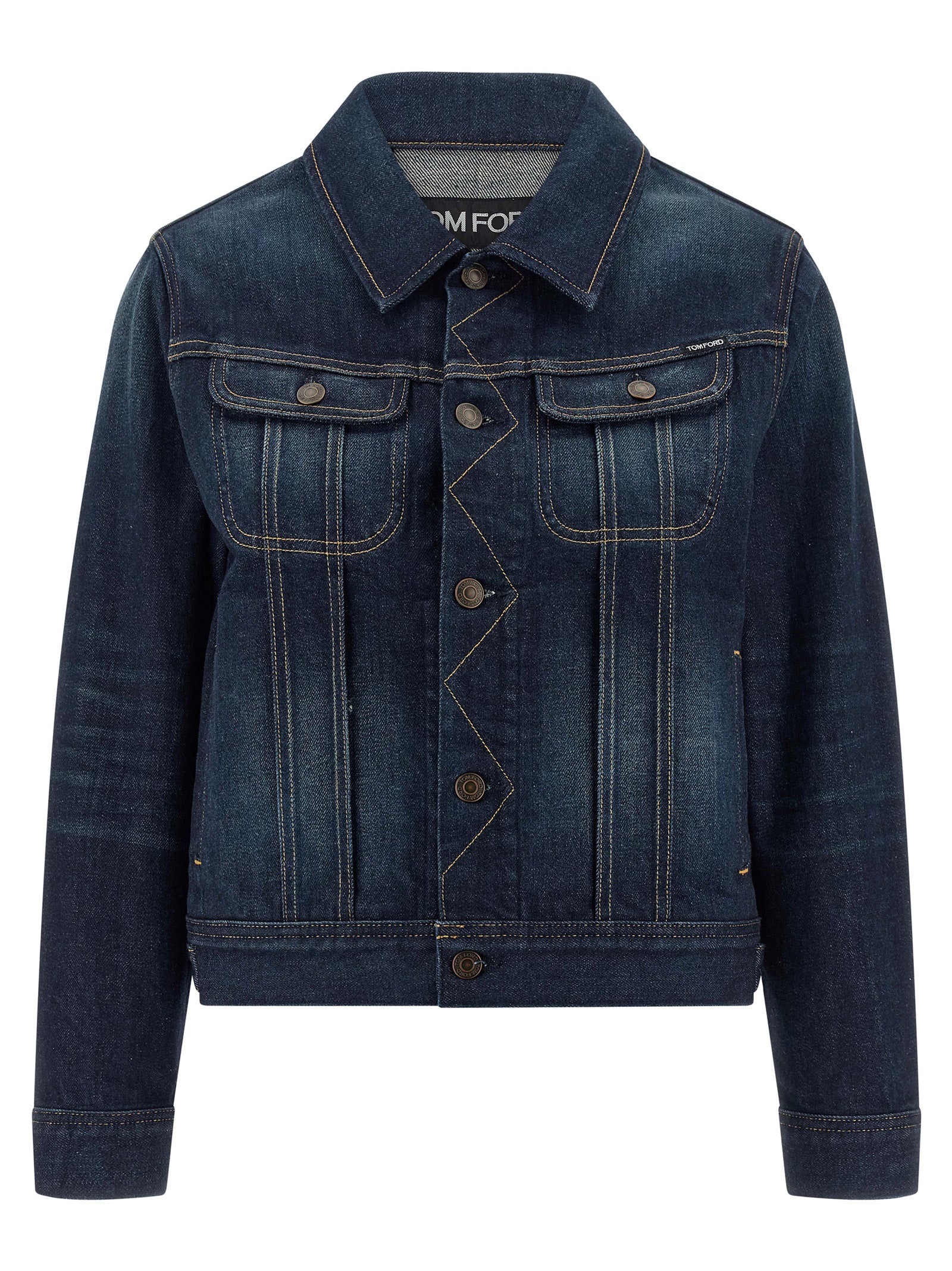 Blue Cotton Denim Jacket