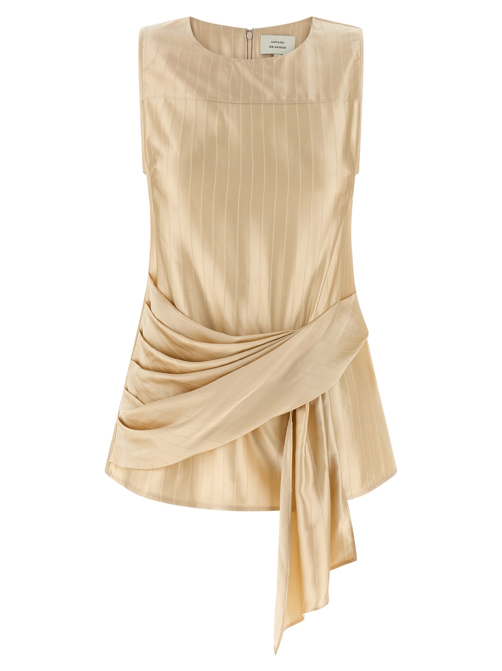Beige Viscose Shirt