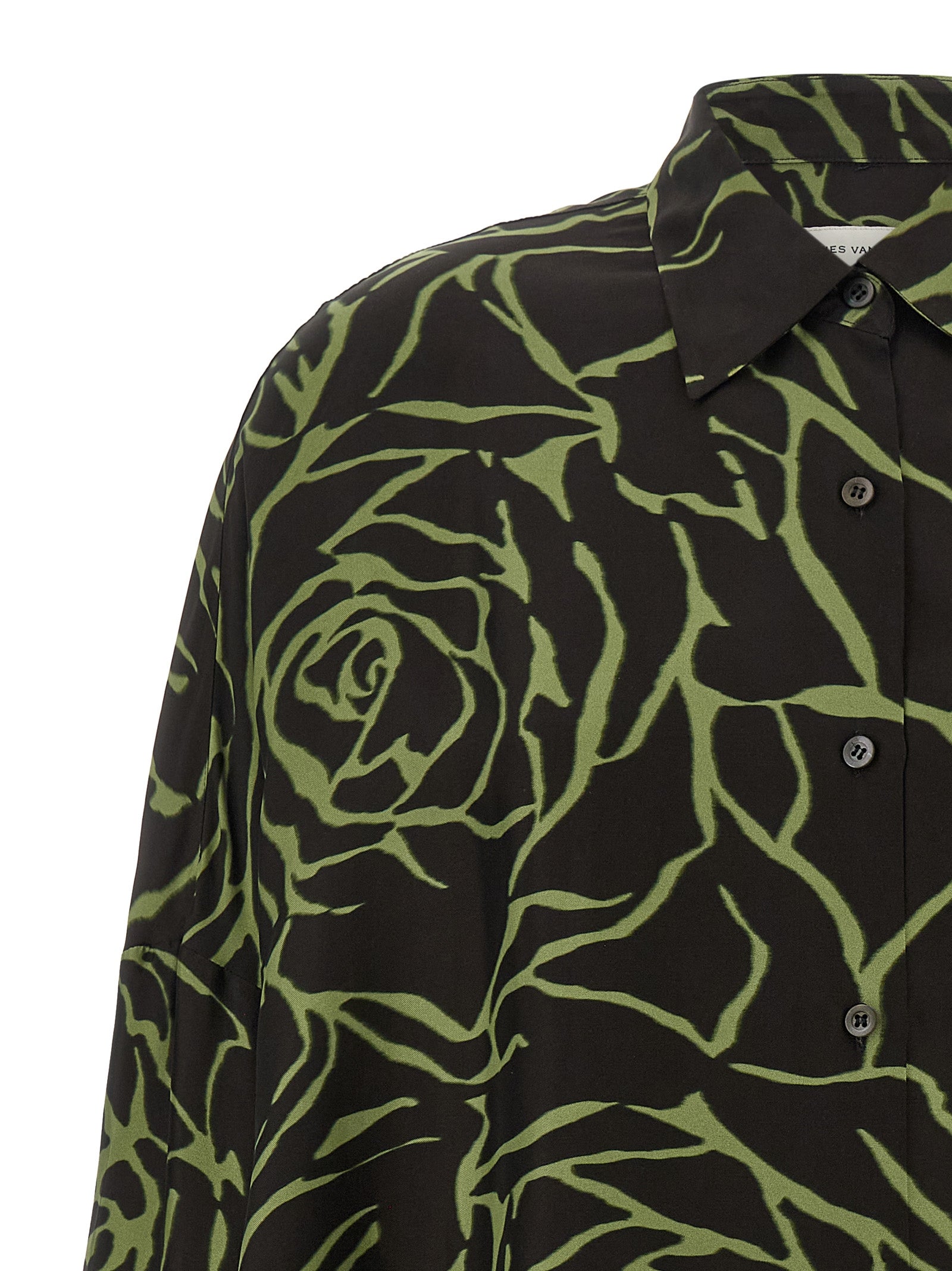 Black Viscose Blouse