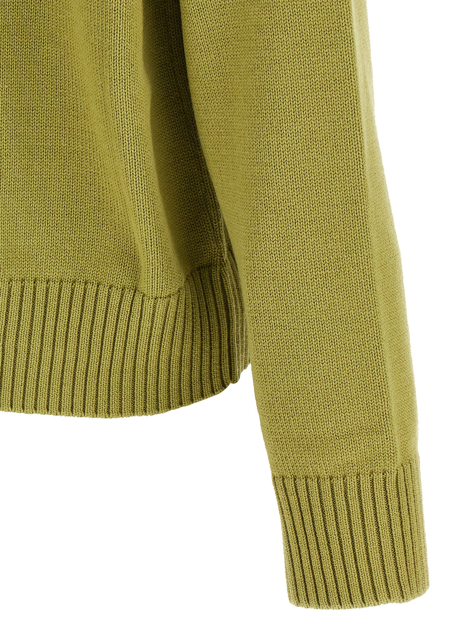 Bicolor Wool Cardigan