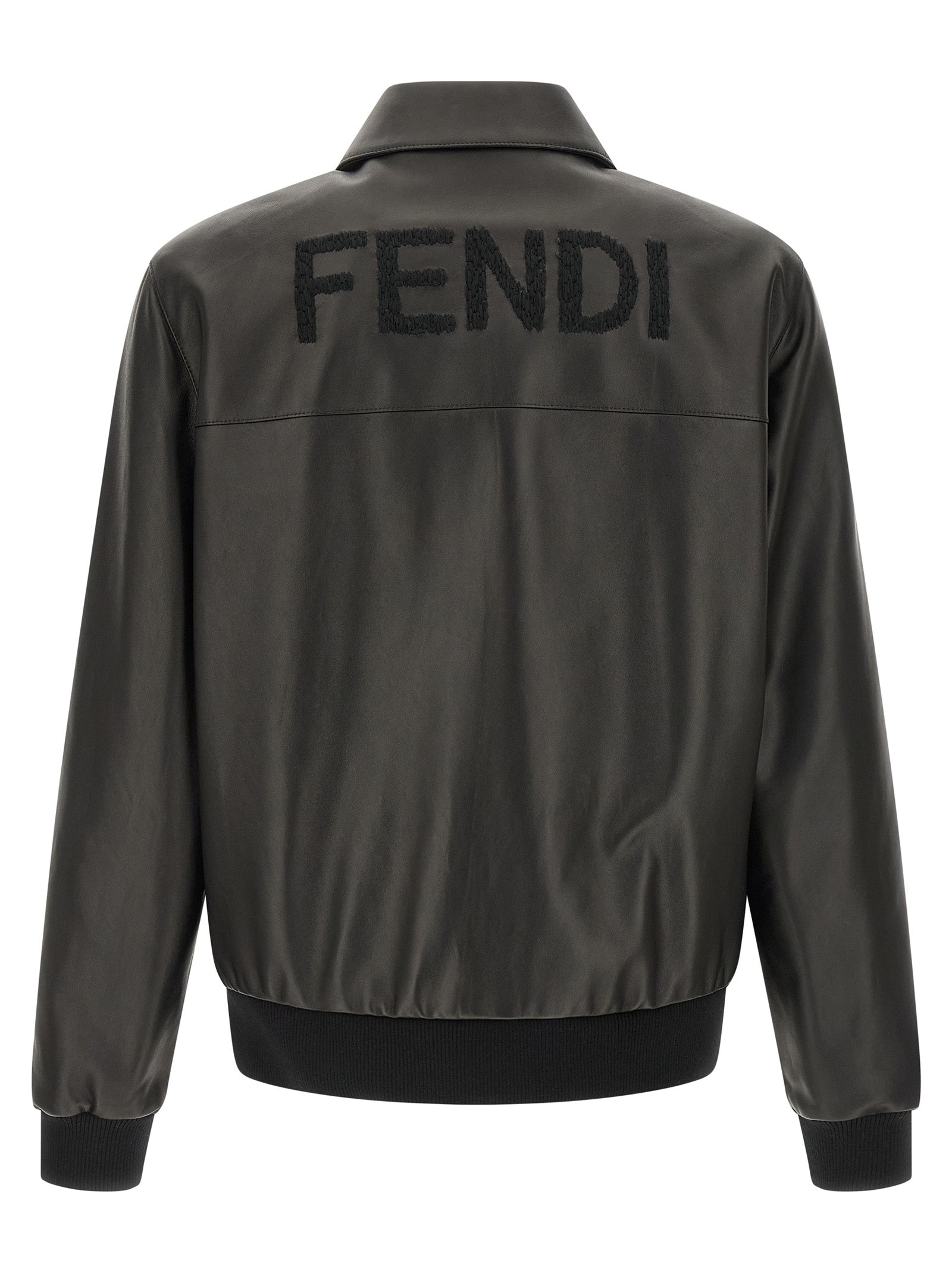 Black Lamb Leather Leather Jacket