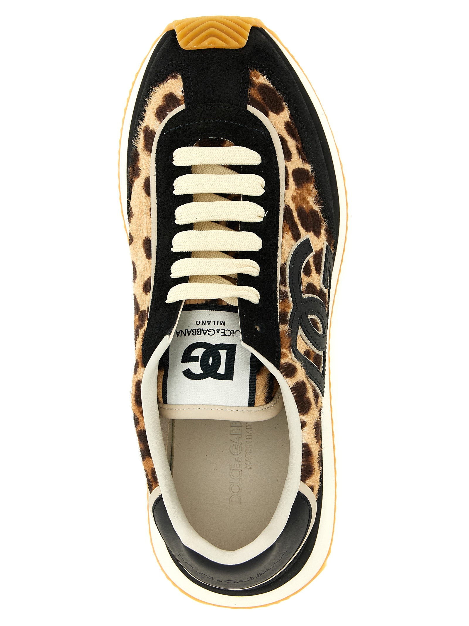 Multicolor Calfskin Low Top Sneakers