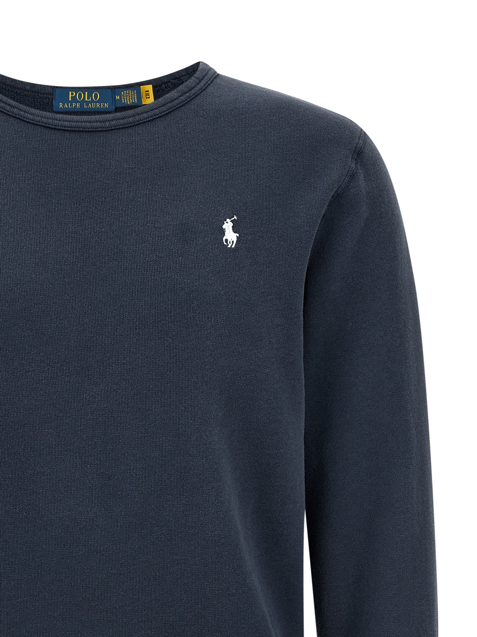 Blue Cotton Sweatshirt