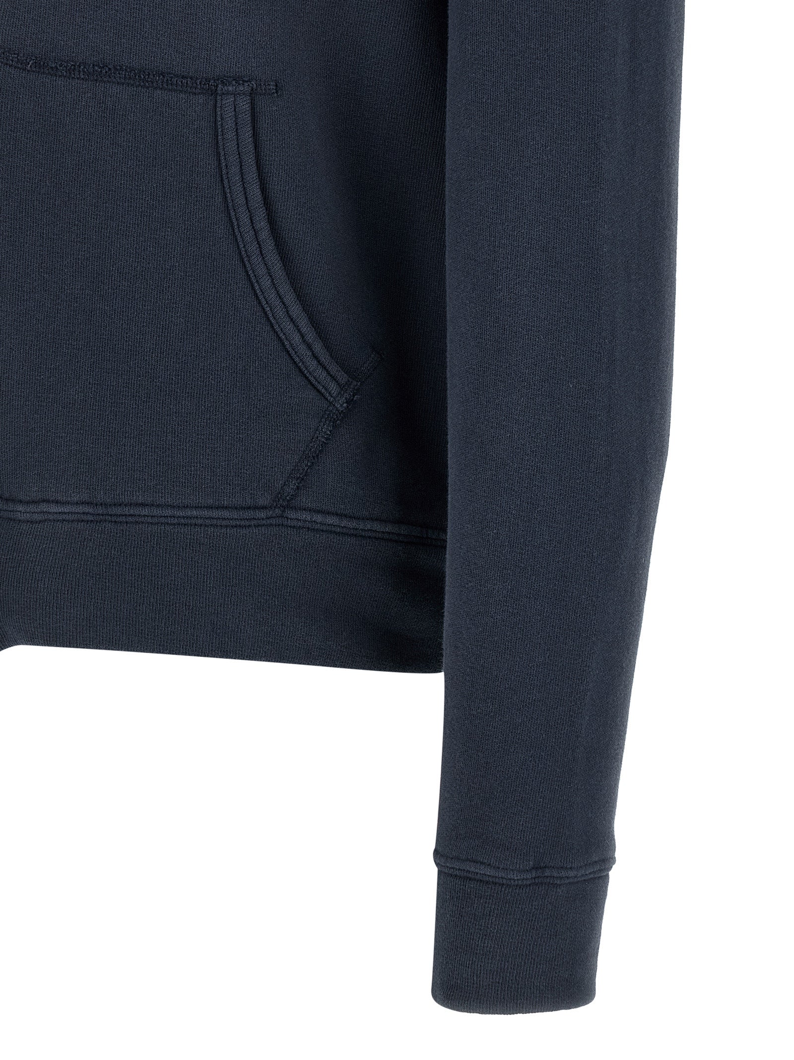 Blue Cotton Sweatshirt