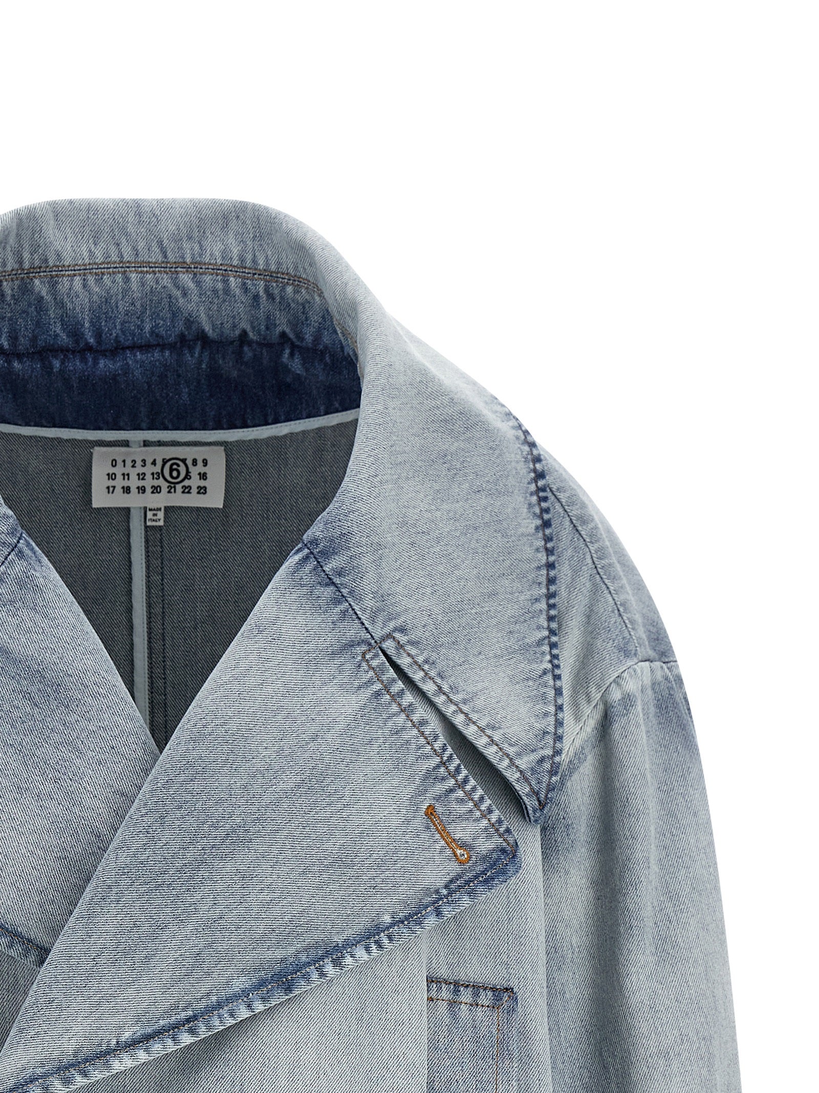 Blue Cotton Denim Jacket