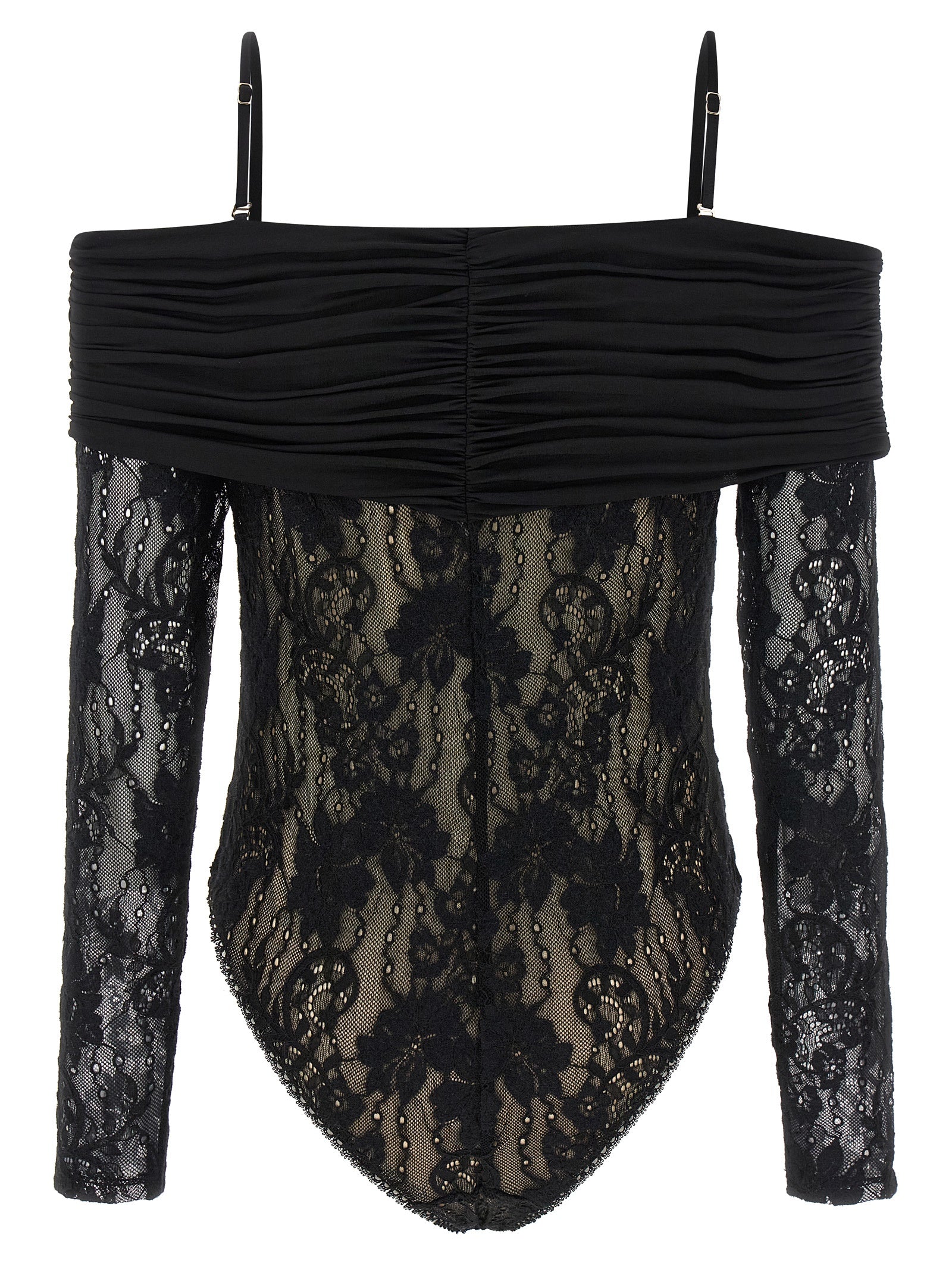 Black Polyamide Bodysuit