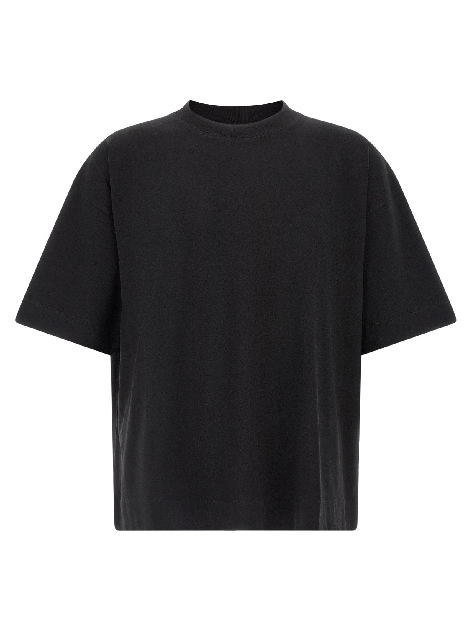 Black Cotton T-Shirt