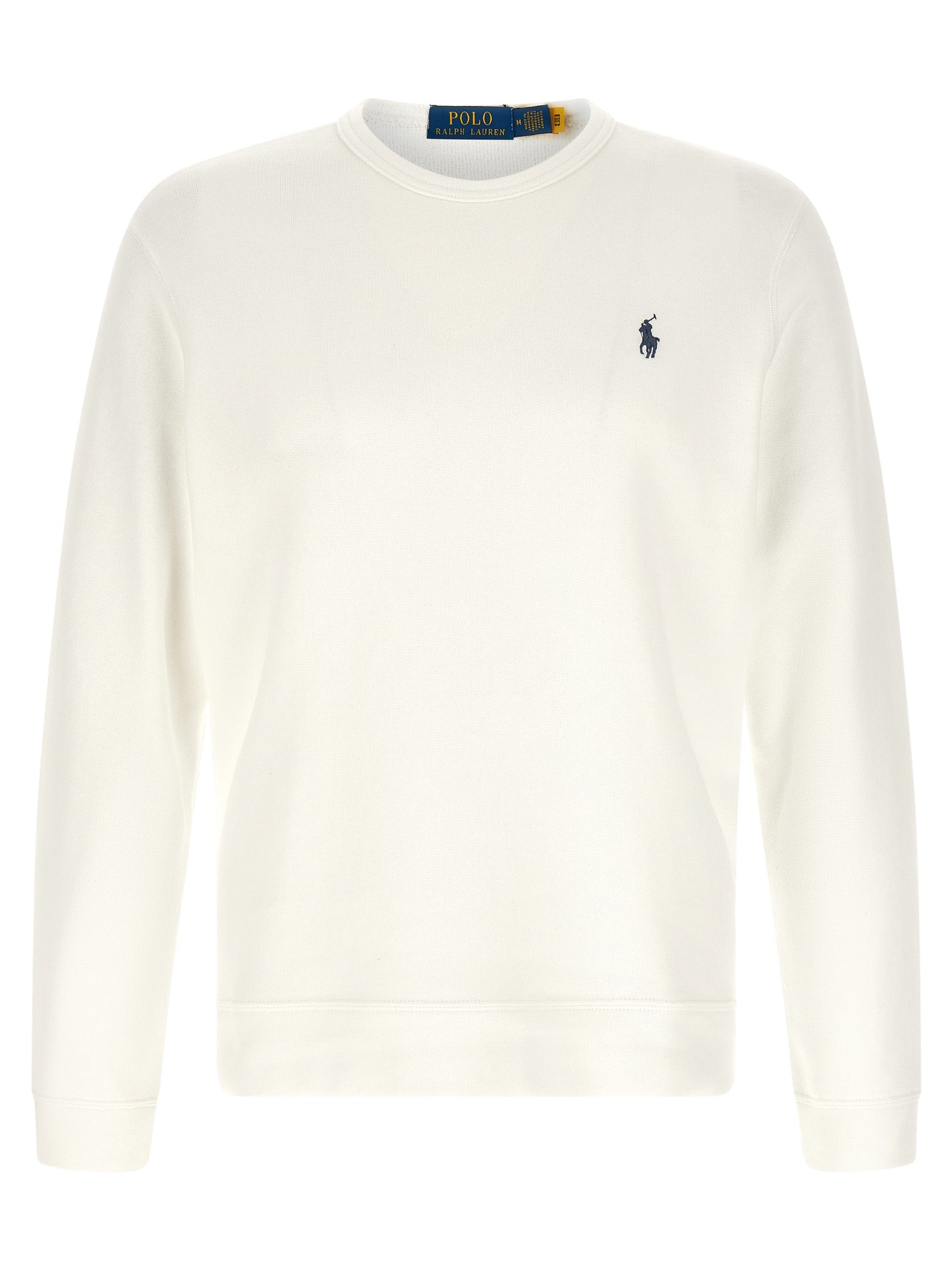 White Cotton Sweatshirt