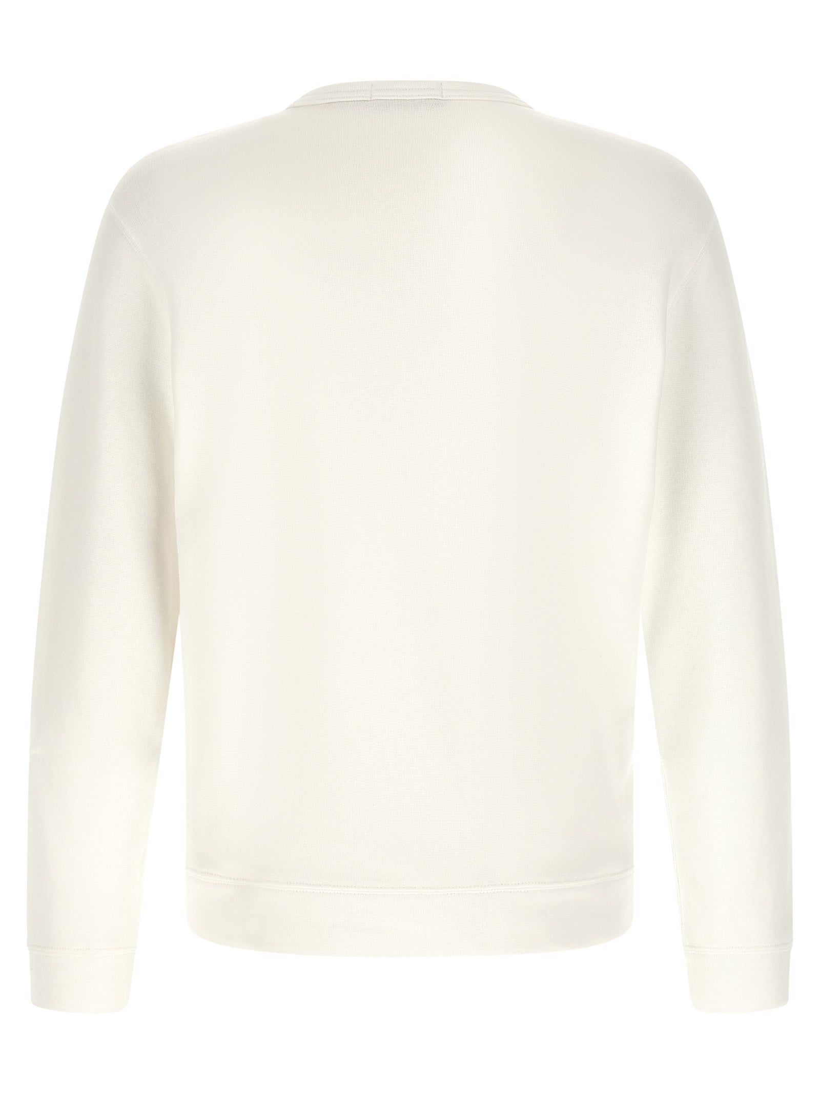White Cotton Sweatshirt