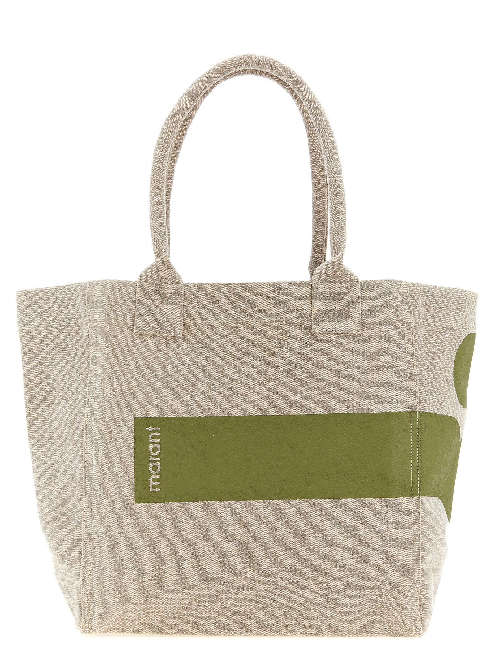 Bicolor Cotton Tote Bag
