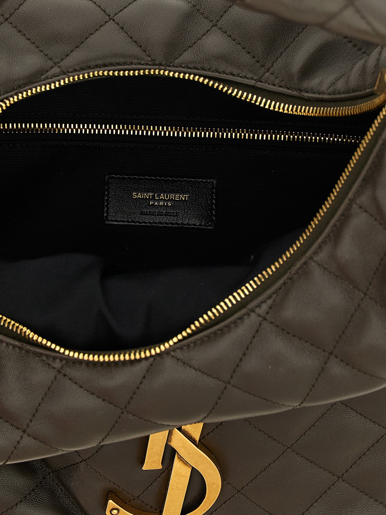 Brown Lamb Leather Shoulder Bag