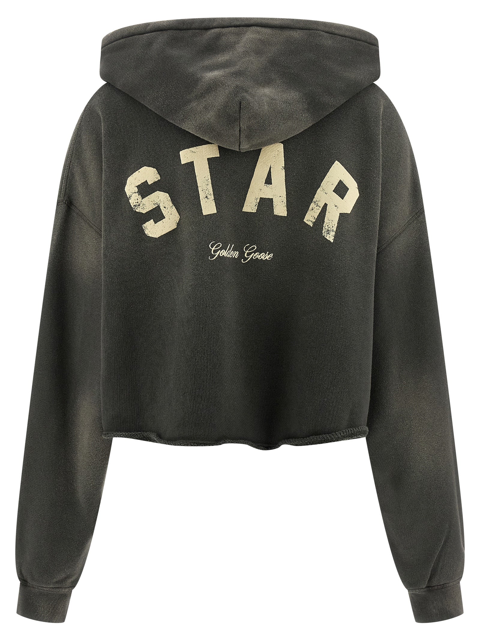 Gray Cotton Hoodie