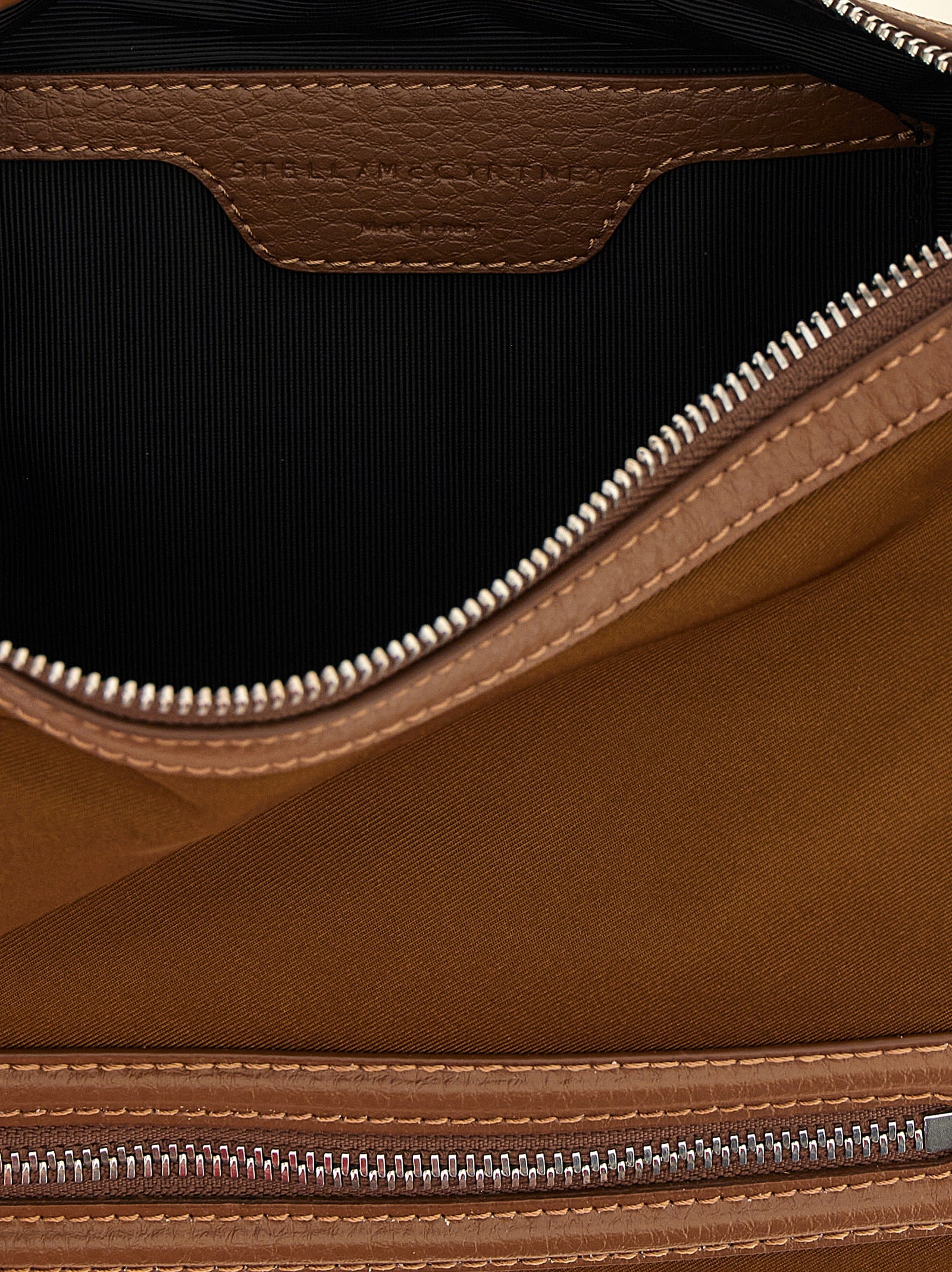 Brown Polyamide Crossbody Bag