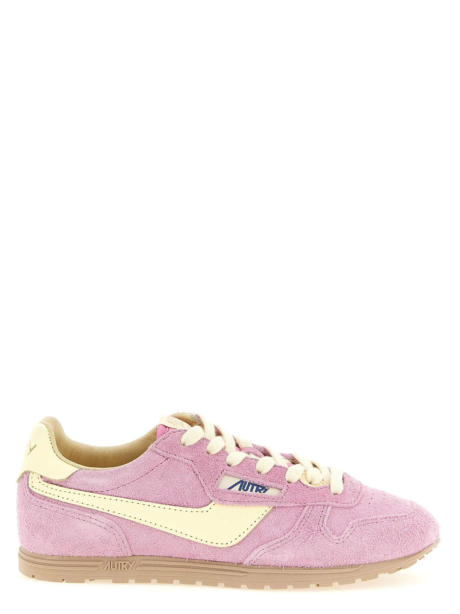Multicolor Cowhide Athletic Sneakers