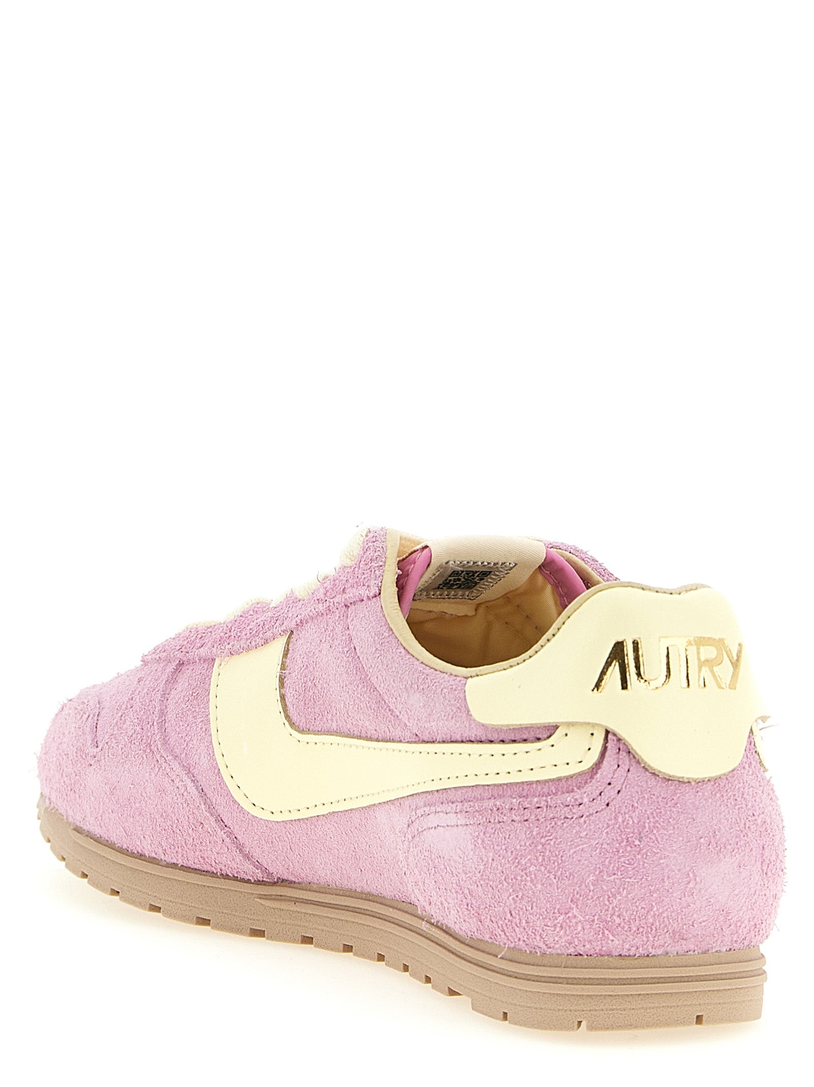 Multicolor Cowhide Athletic Sneakers