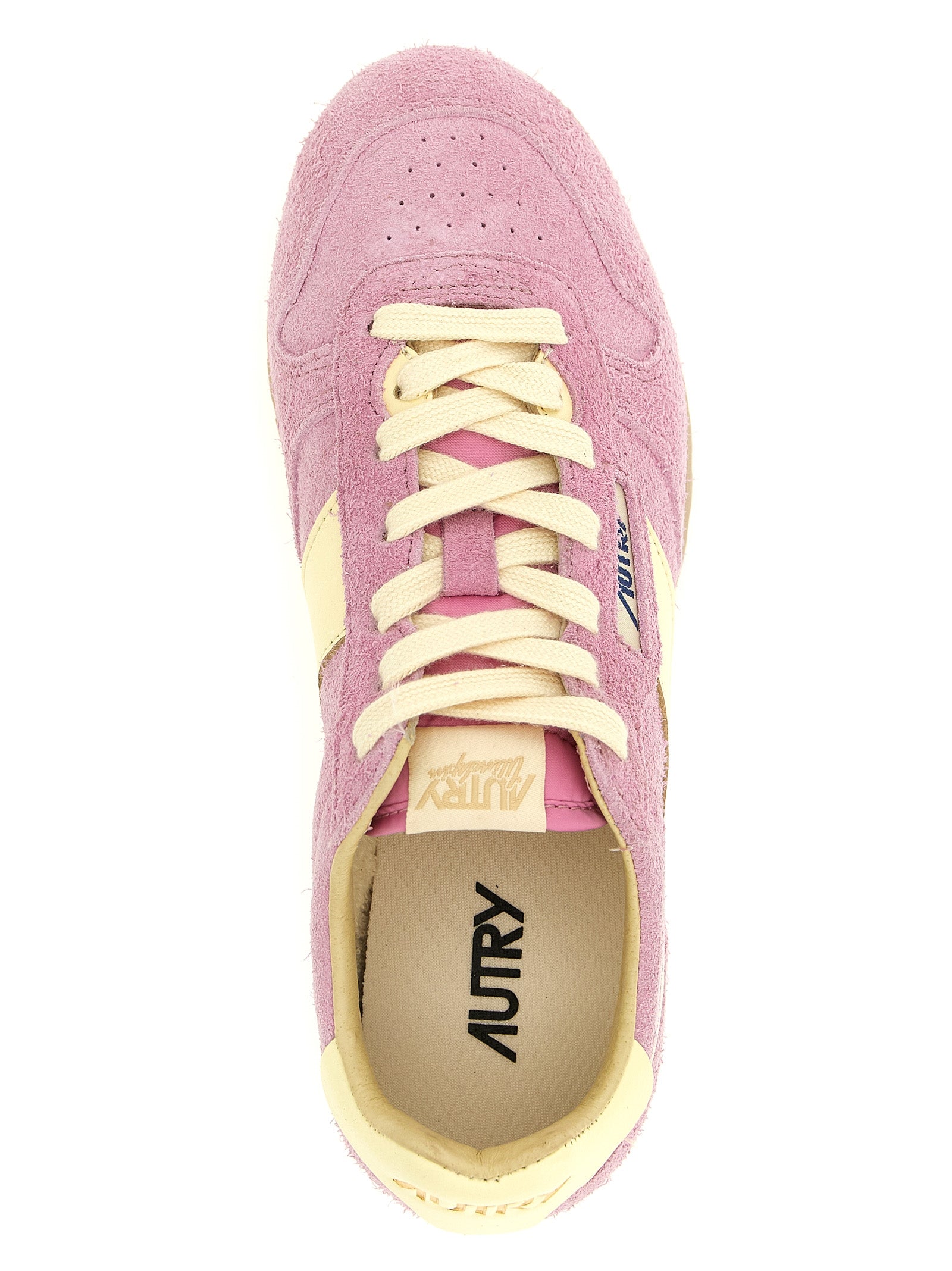 Multicolor Cowhide Athletic Sneakers