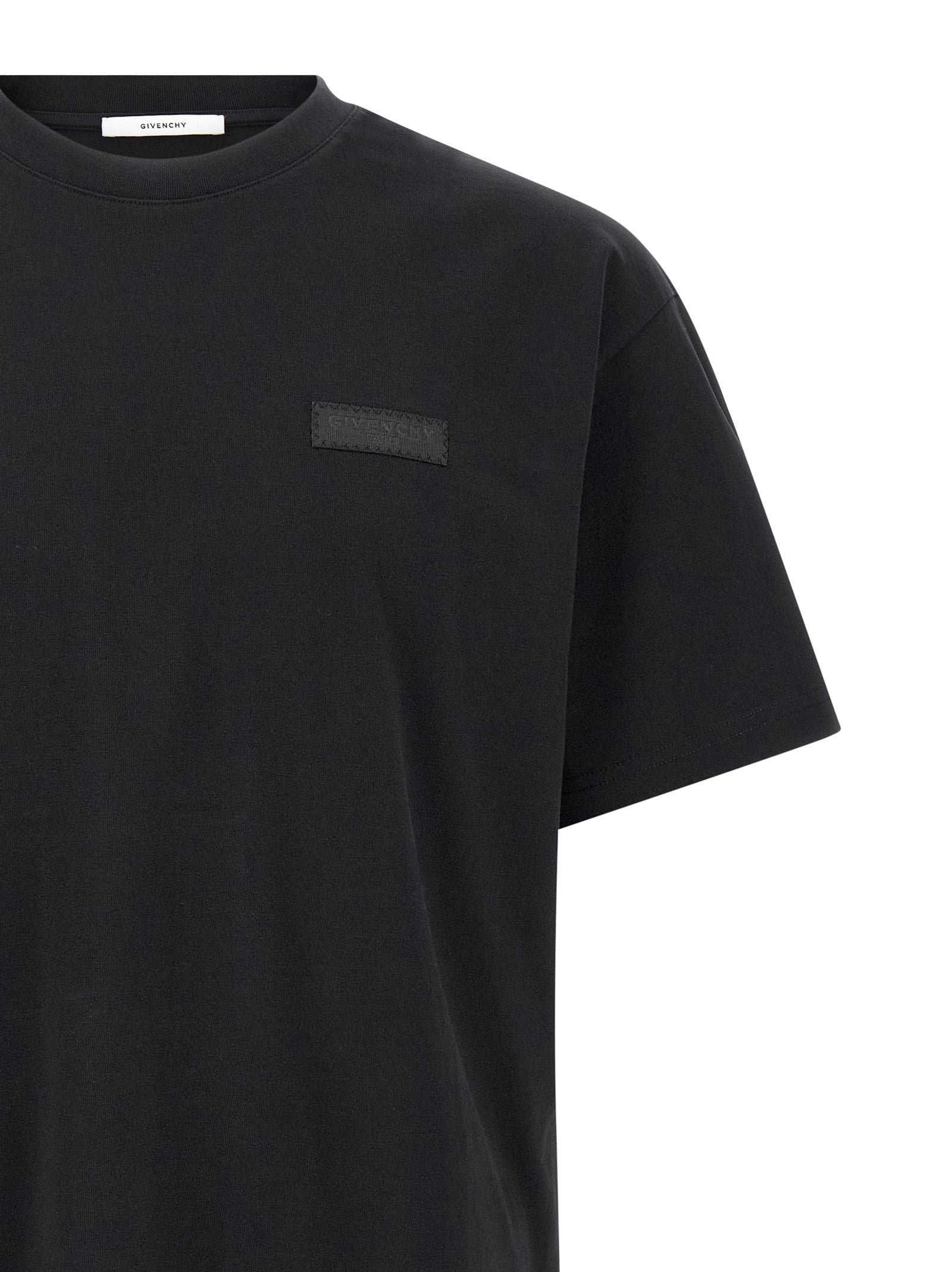 Black Cotton T-Shirt
