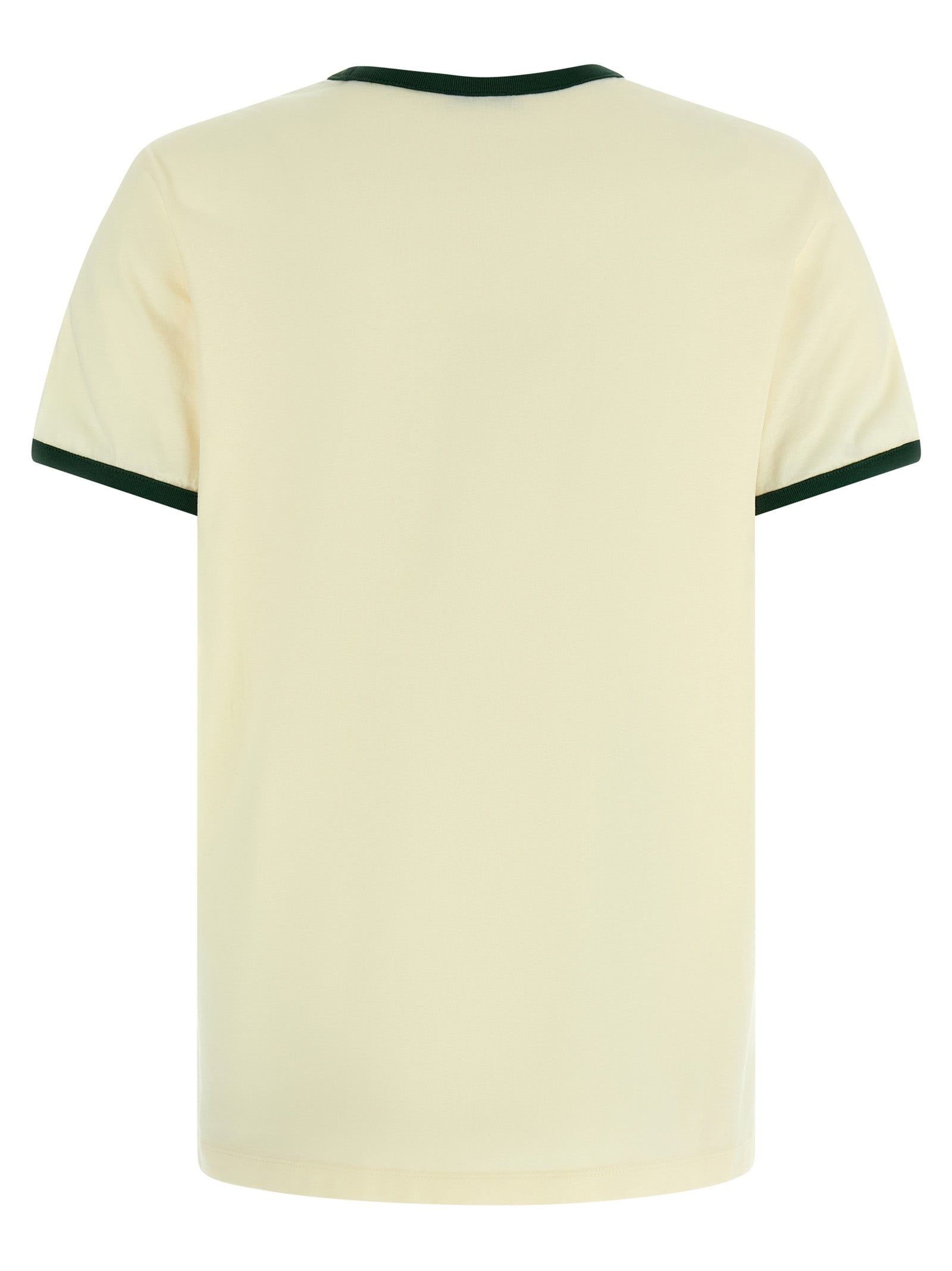 Beige Cotton T-Shirt