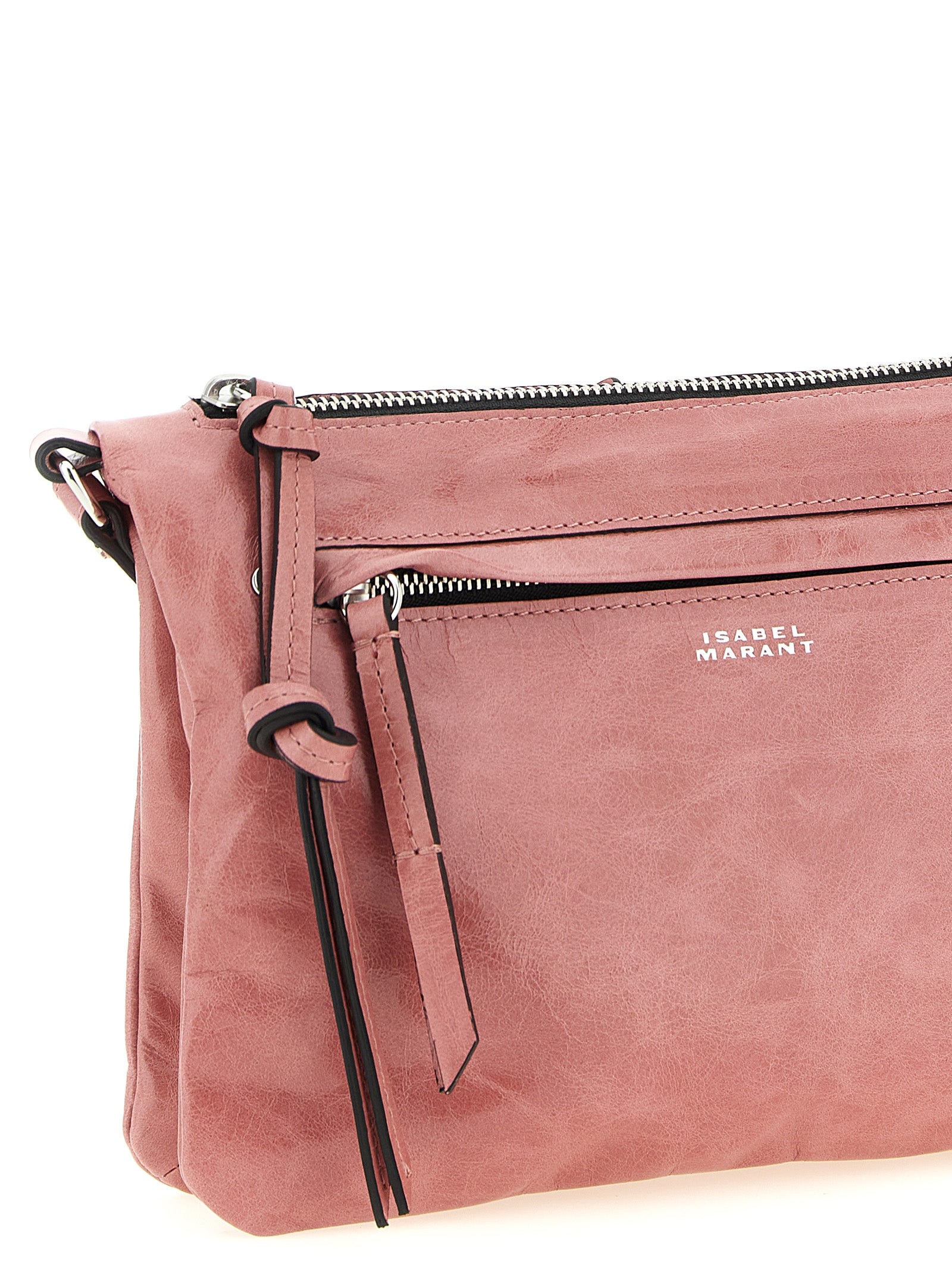 Multicolor Calfskin Crossbody Bag