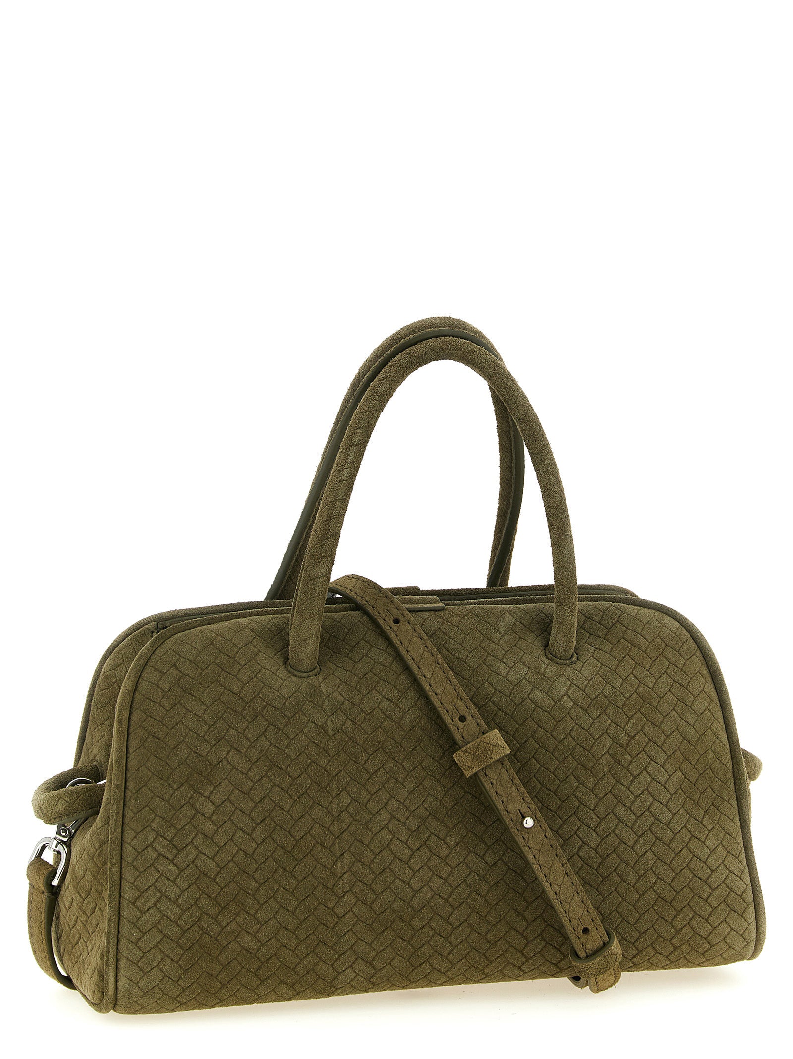 Bicolor Calfskin Handbag