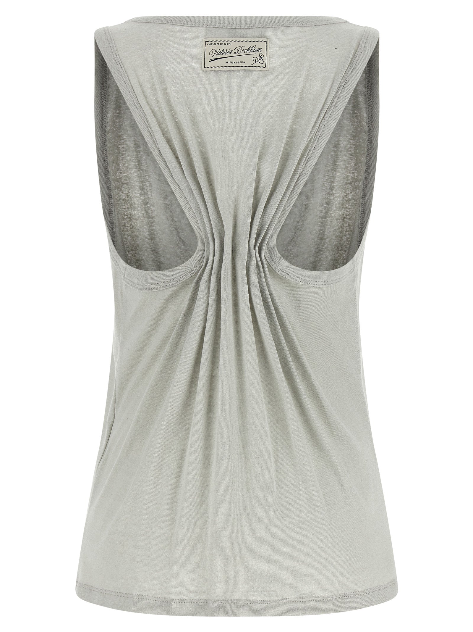 Gray Cotton Tank Tops