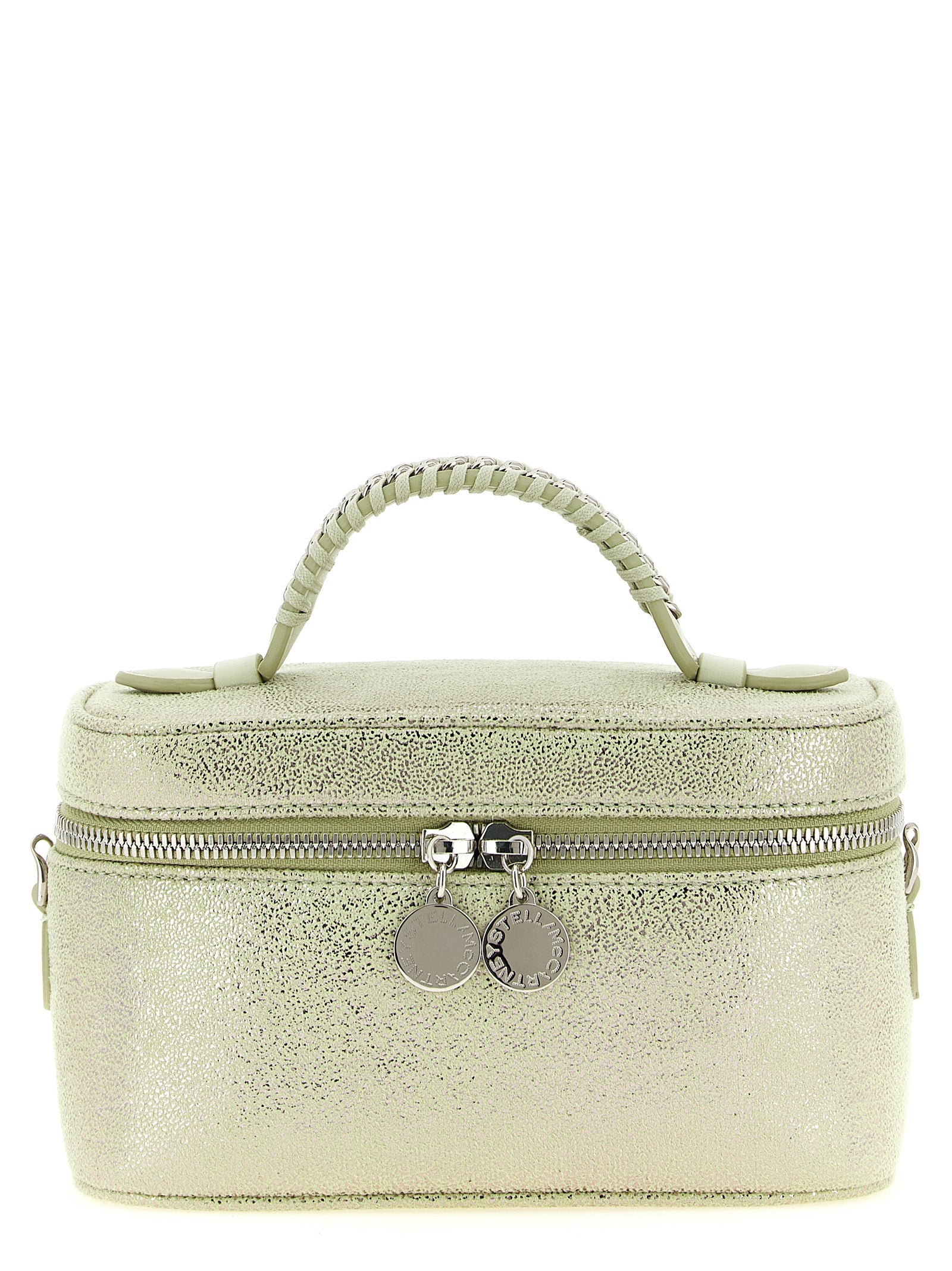 Bicolor Polyester Crossbody Bag