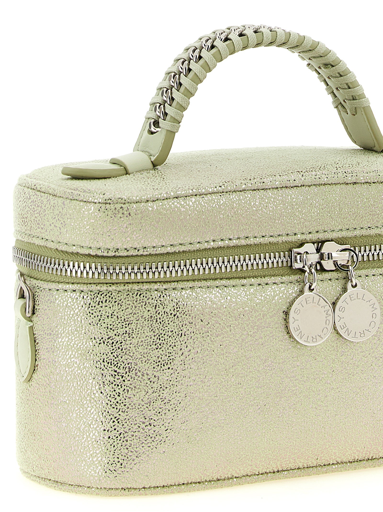 Bicolor Polyester Crossbody Bag