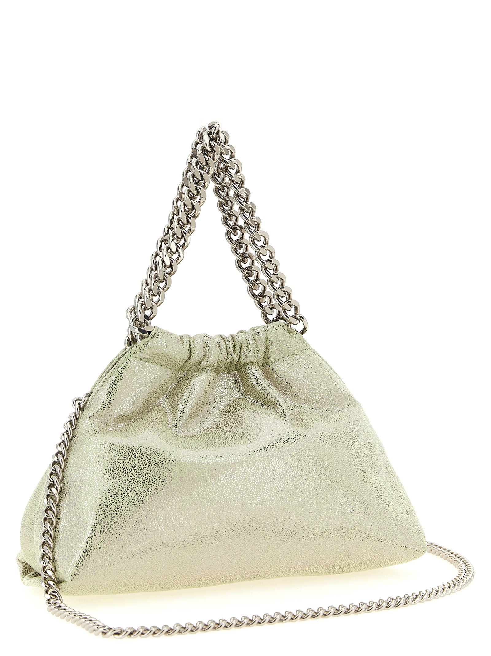 Bicolor Polyester Handbag