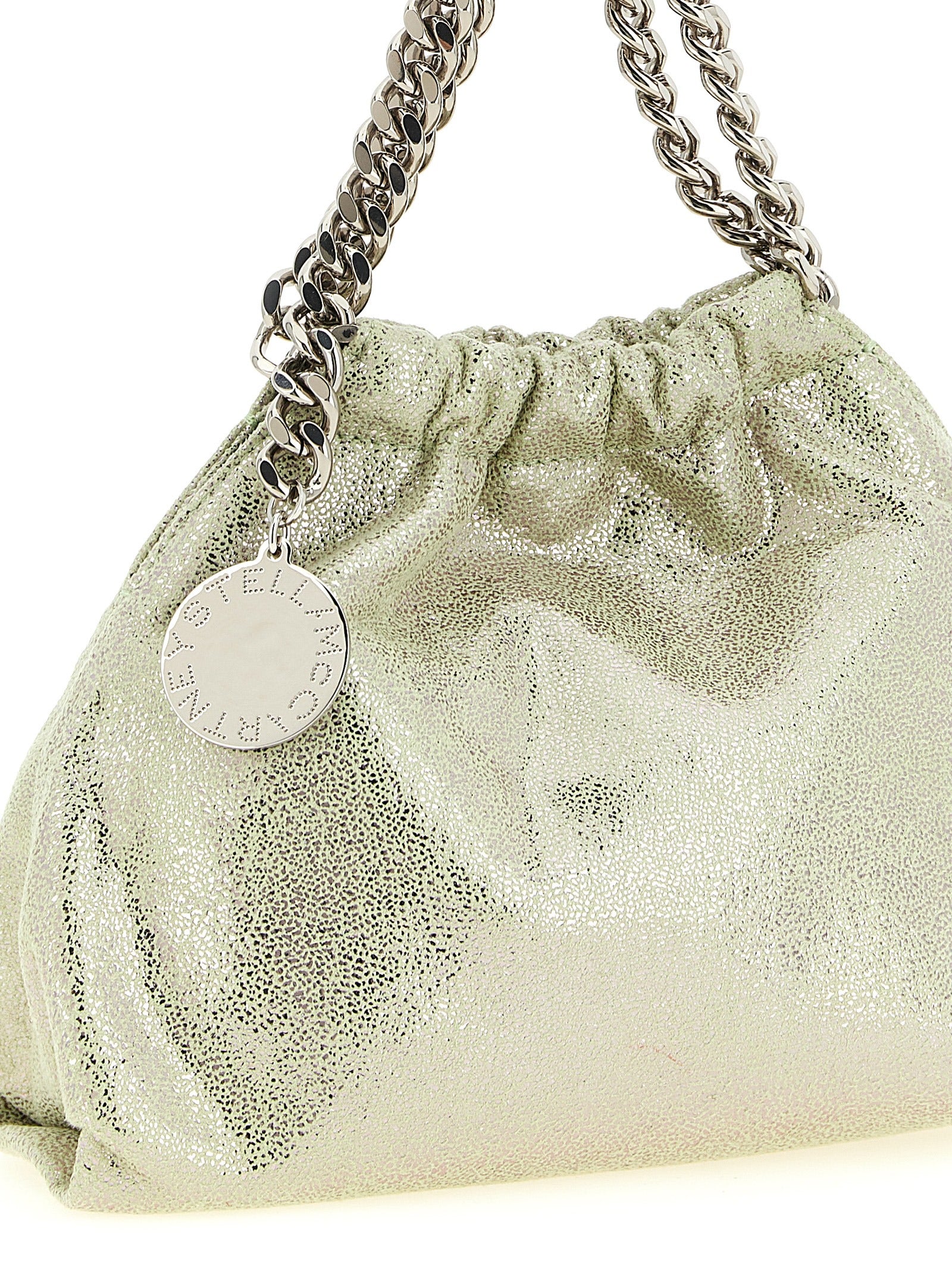 Bicolor Polyester Handbag