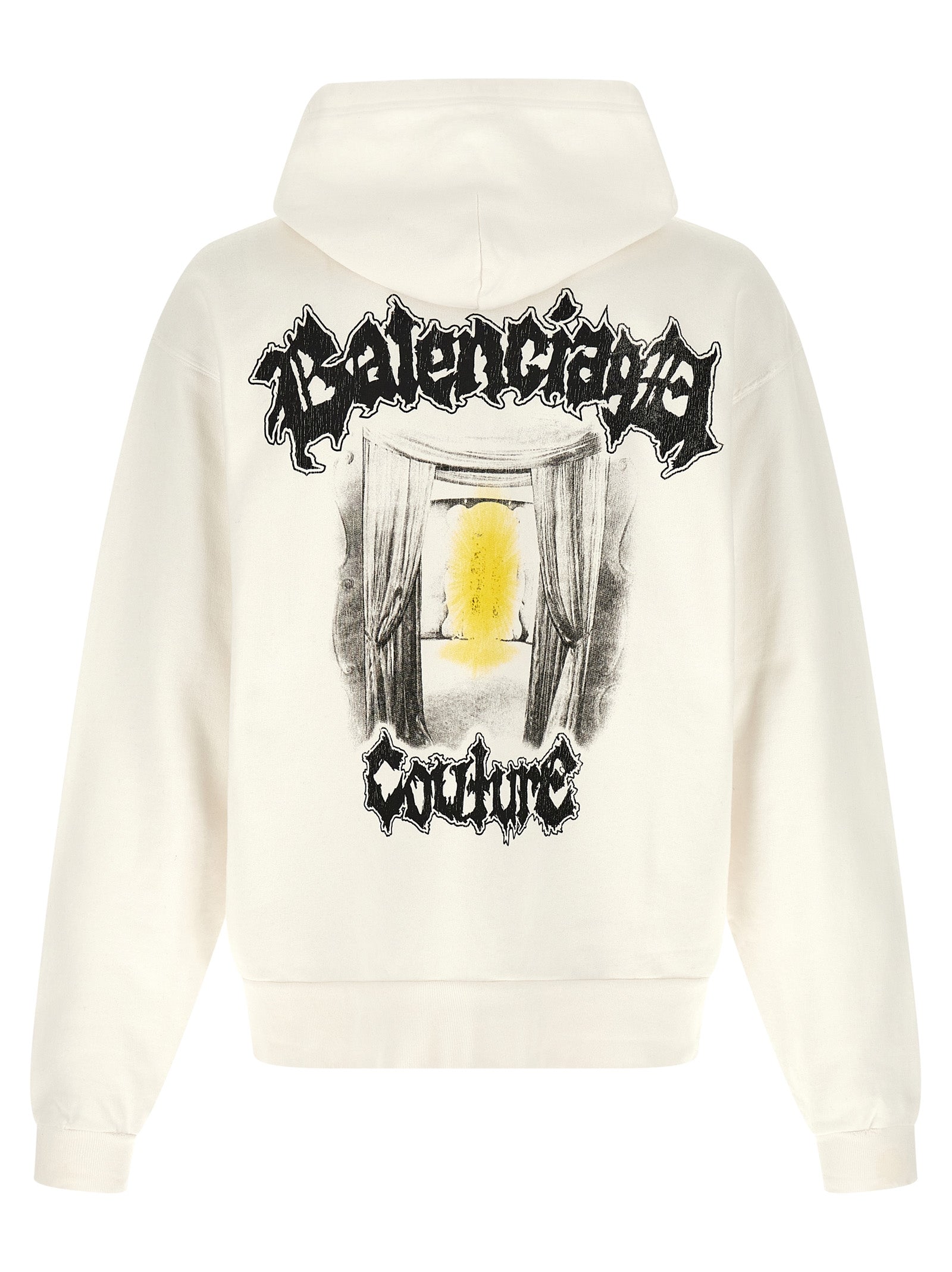 White Cotton Sweatshirt
