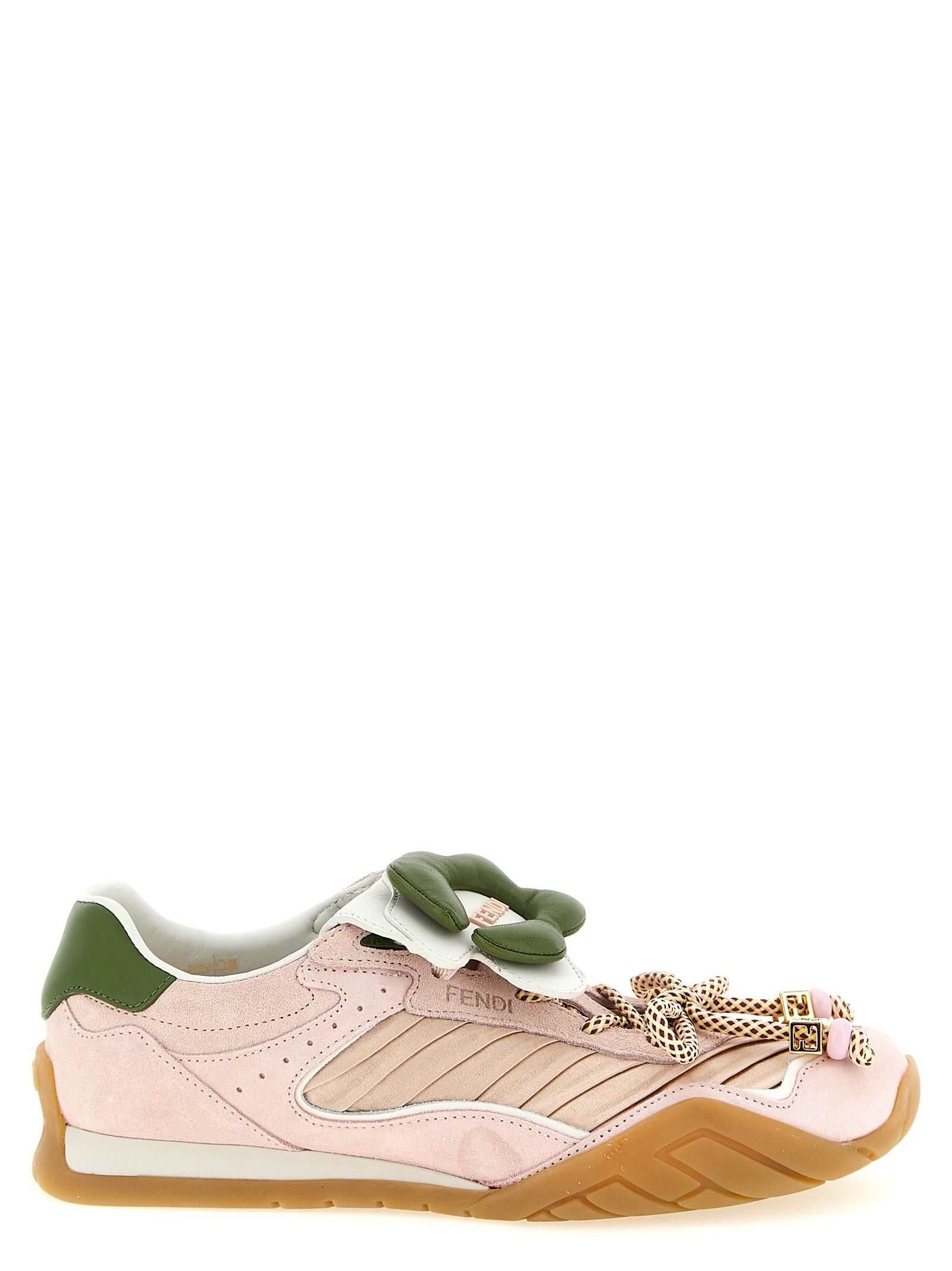 Multicolor Calfskin Athletic Sneakers
