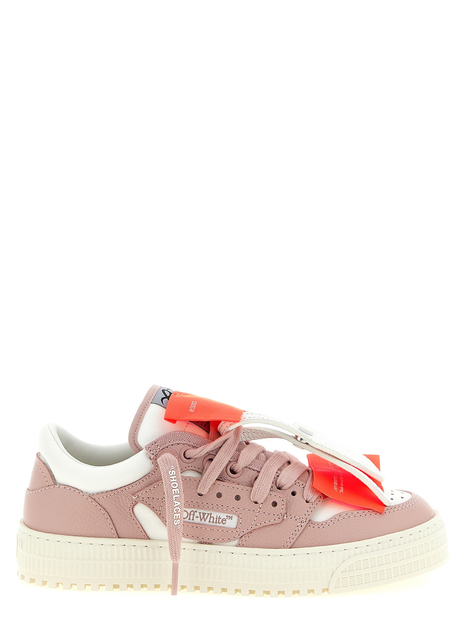 Multicolor Leather Low Top Sneakers