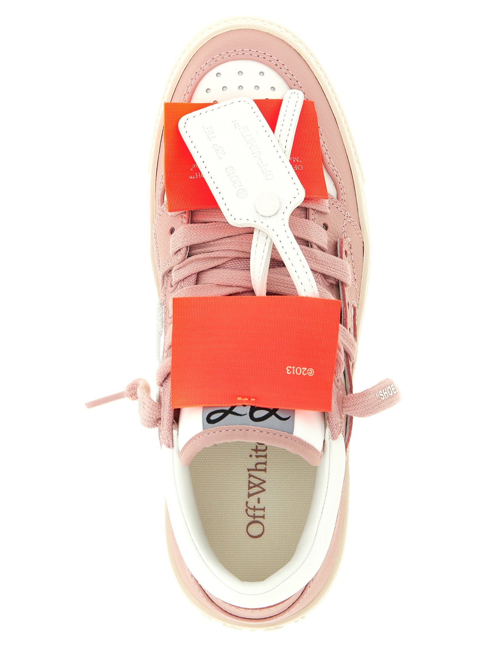 Multicolor Leather Low Top Sneakers