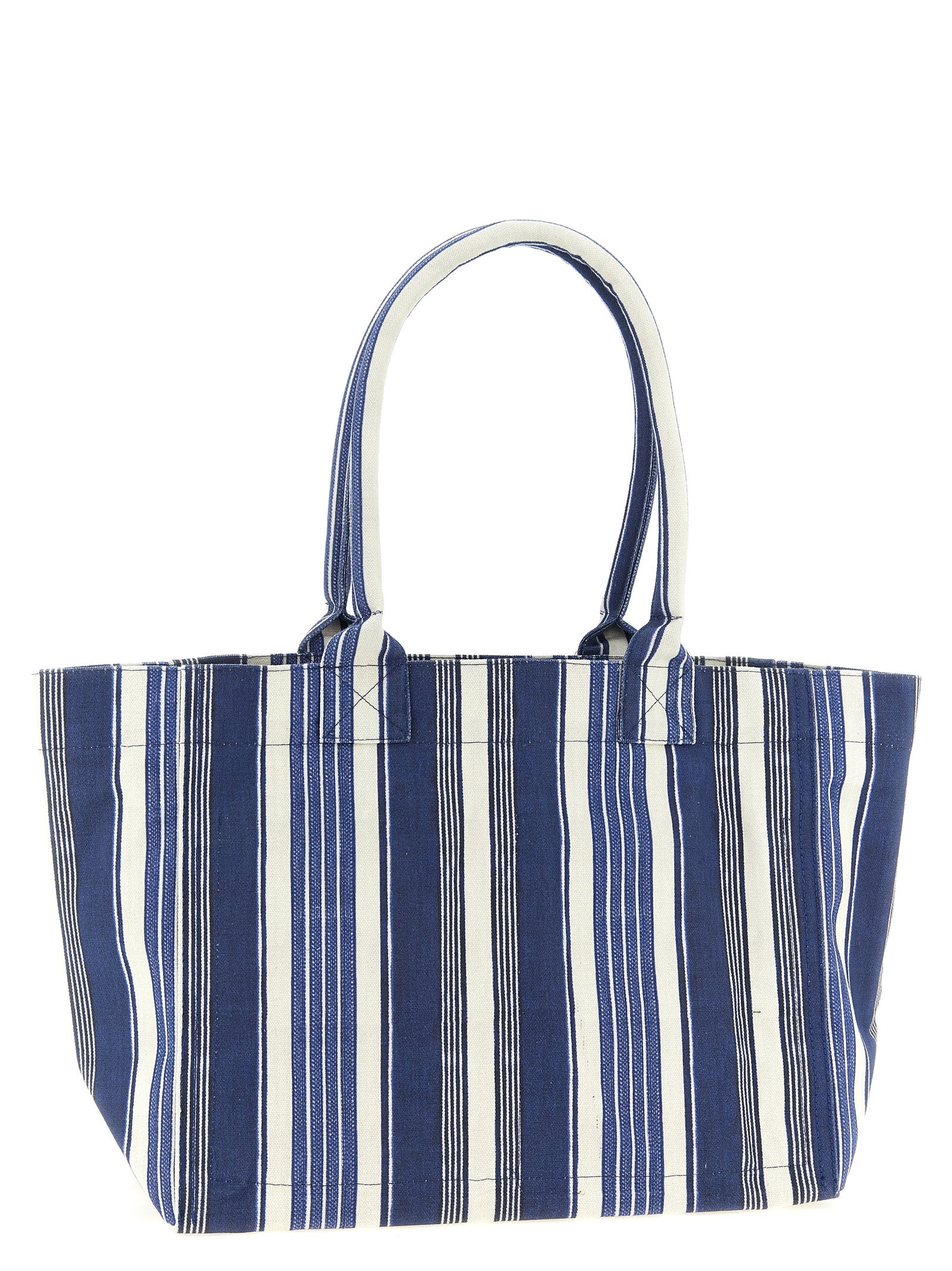 Blue Cotton Tote Bag