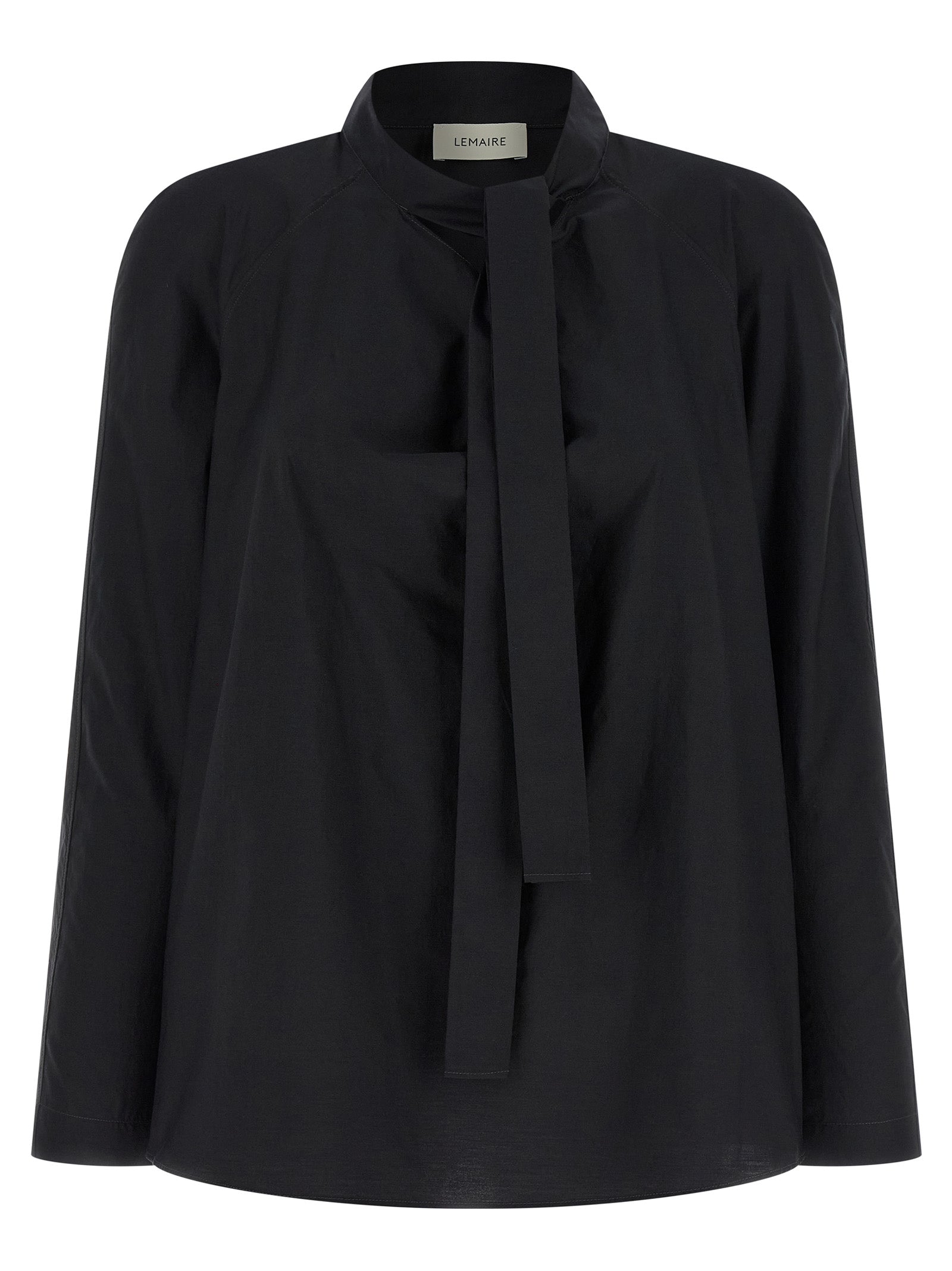 Black Cotton Blouse