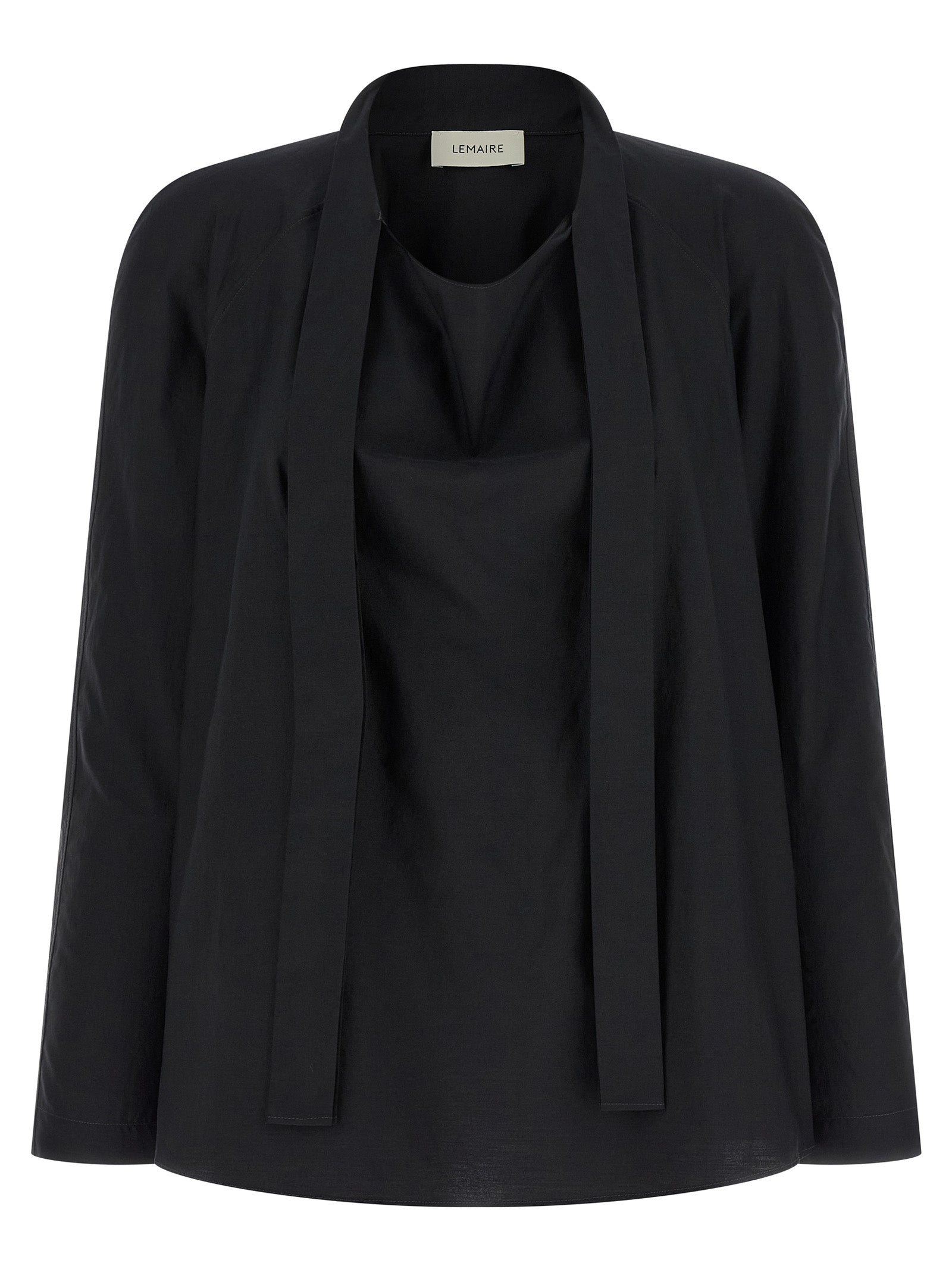Black Cotton Blouse