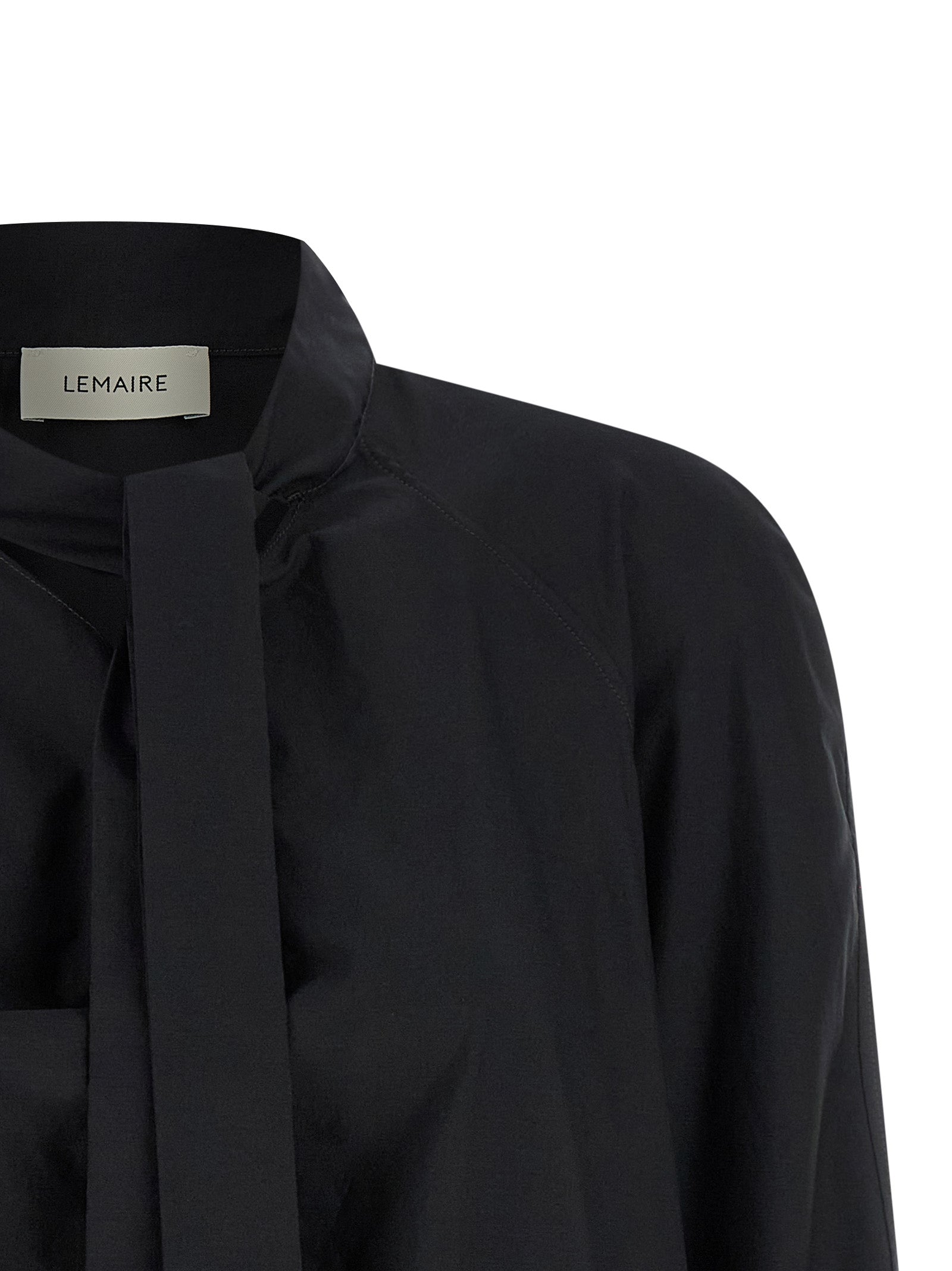 Black Cotton Blouse