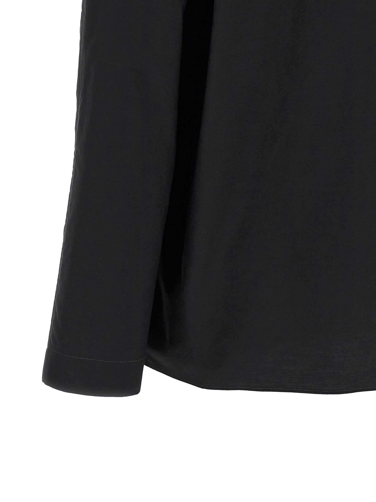 Black Cotton Blouse