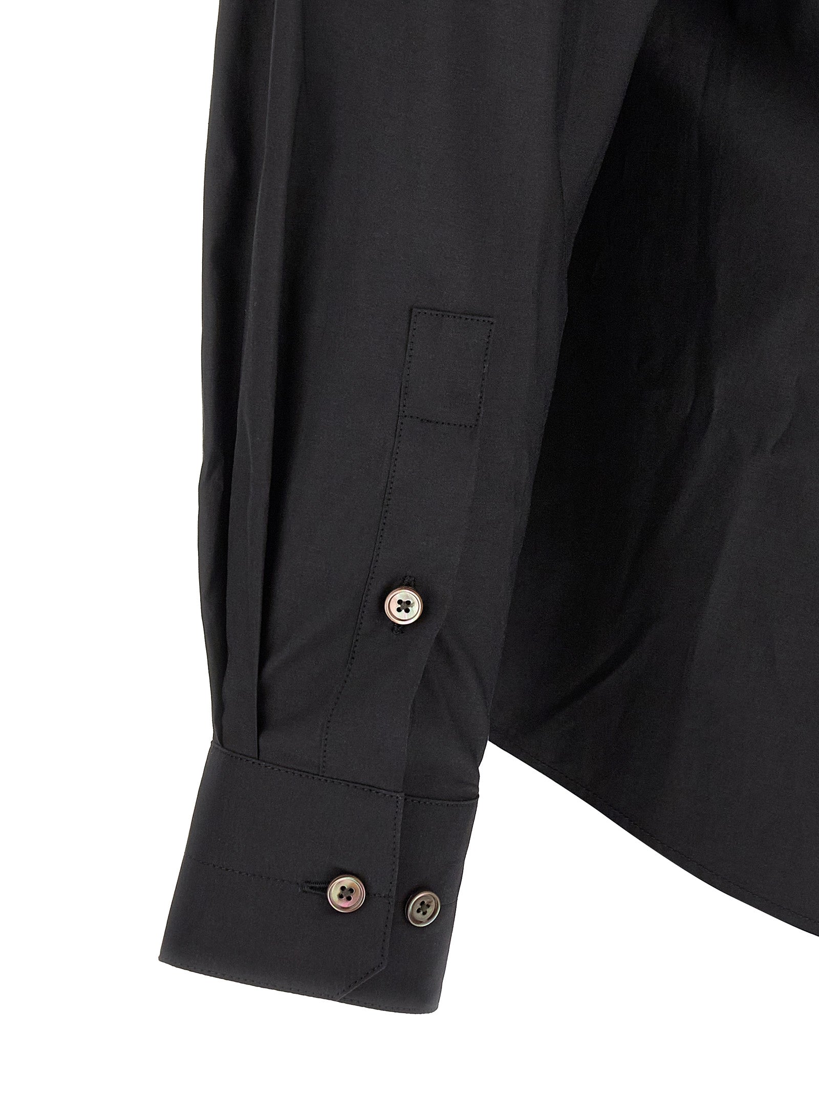 Black Cotton Blouse