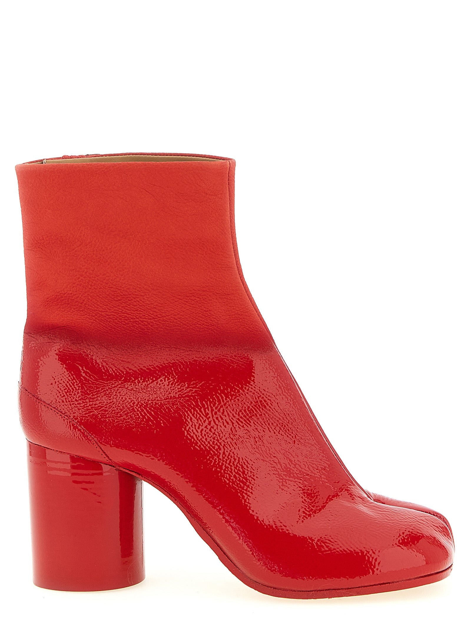 Multicolor Bovine Leather Ankle Boots
