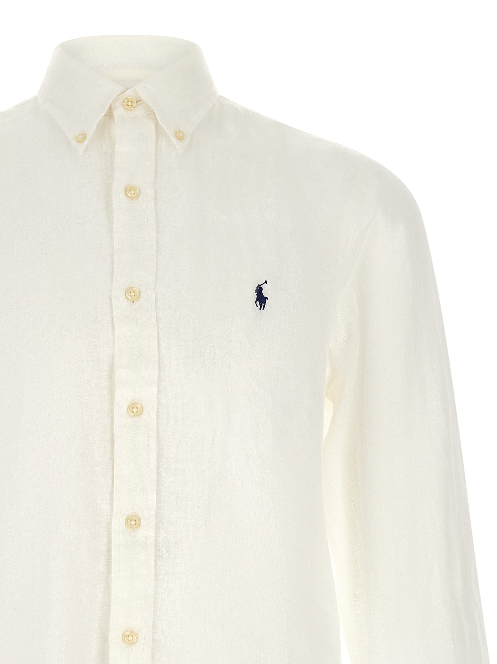 White Linen Blouse