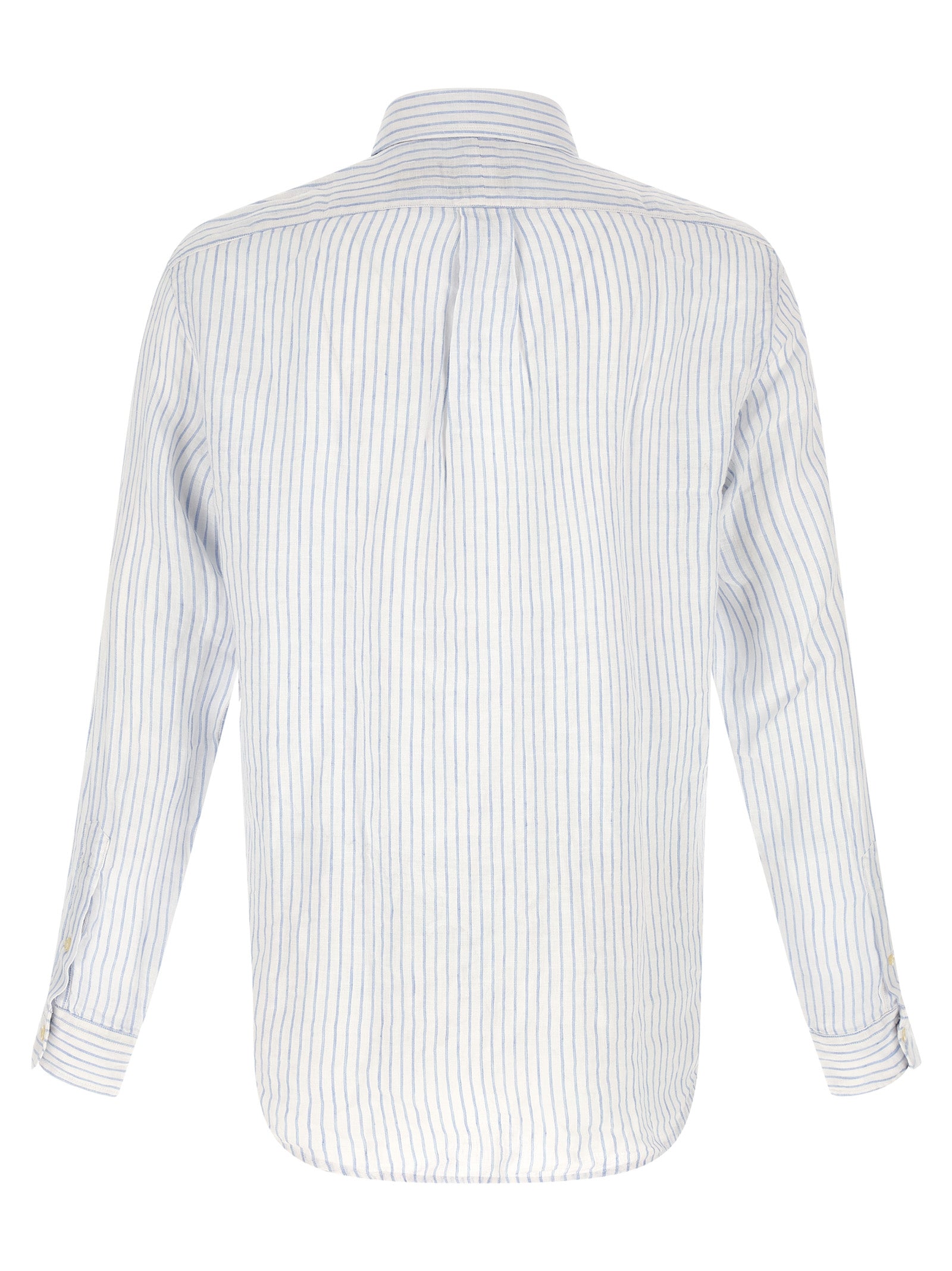 Blue Linen Blouse