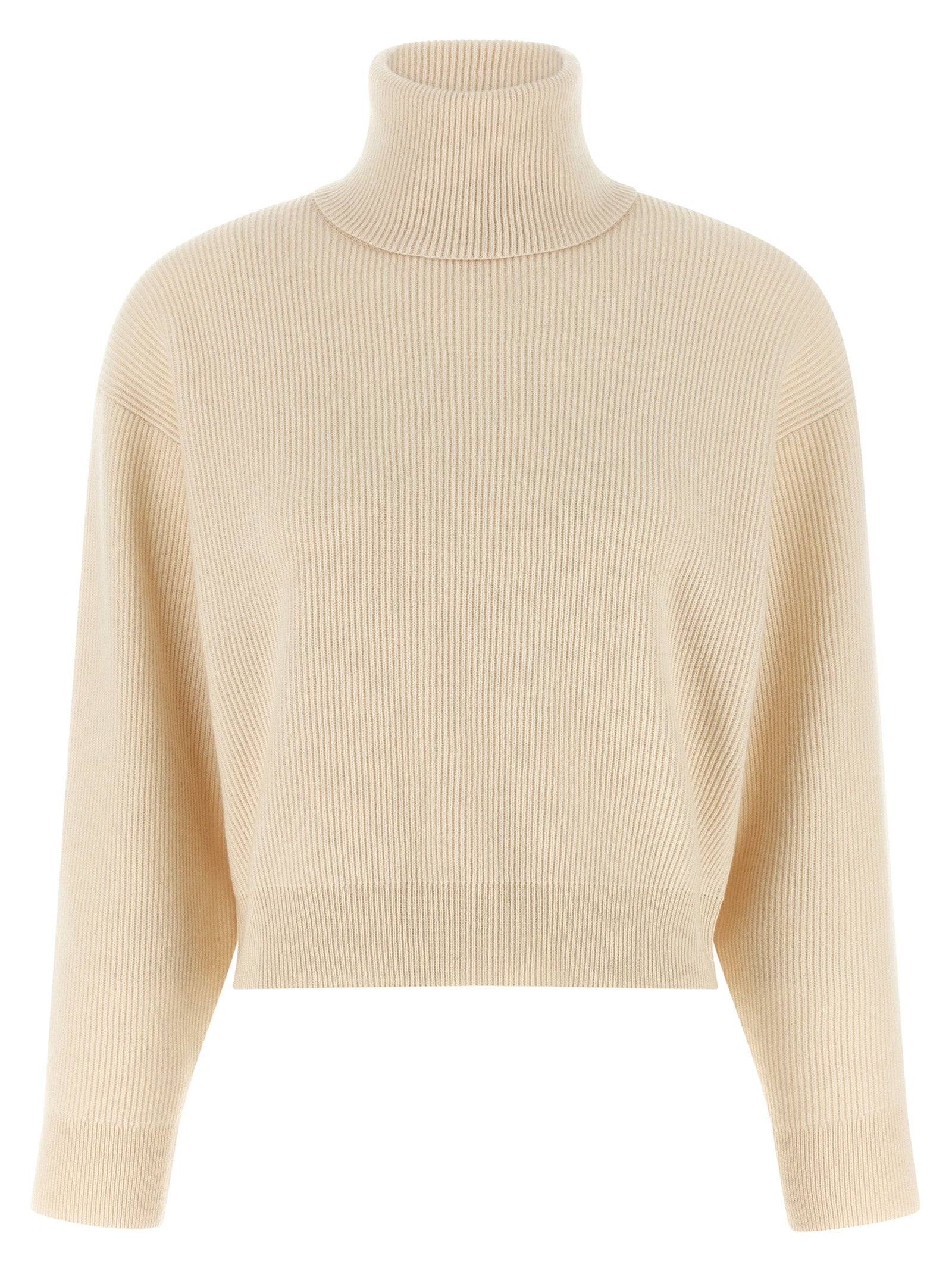 White Virgin Wool Cardigan